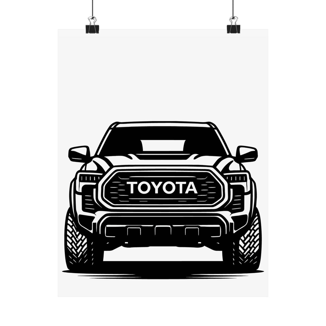 Toyota Tundrea TRD Pro Poster Print