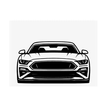 Ford Mustang S500 GT Print