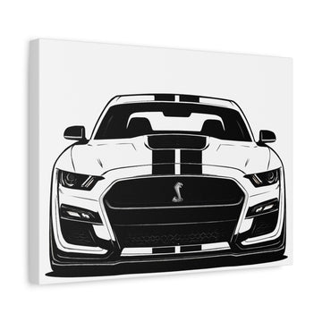 Ford Mustang Shelby GT500 Canvas Wall Art