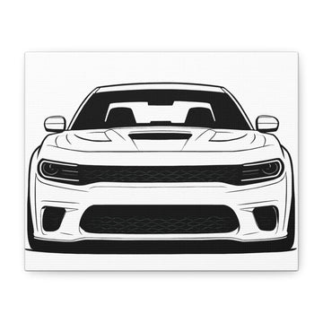 Dodge Charger Canvas Art