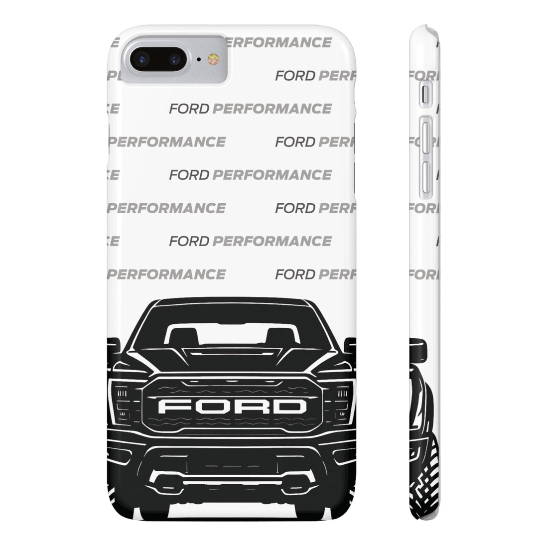 Ford Raptor (Gen 3) Slim Phone Case Greyscale
