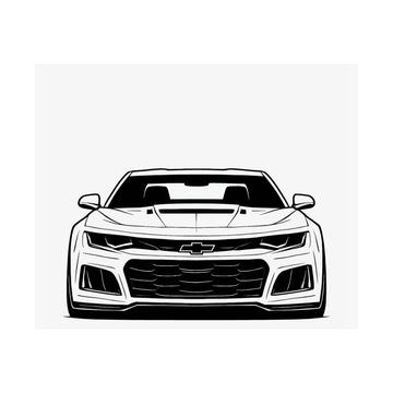 Chevrolet Camaro ZL1 Poster Print