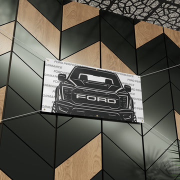 Ford Raptor (Gen 3) Banner Greyscale