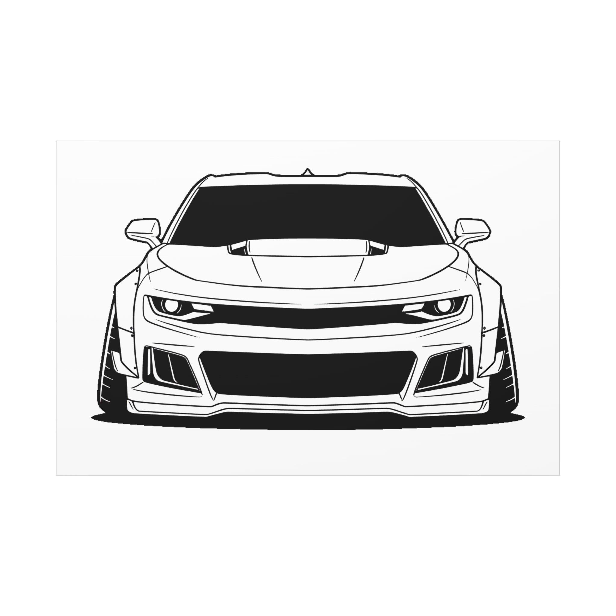 Chevrolet Camaro ZL1 Canvas Wall Art