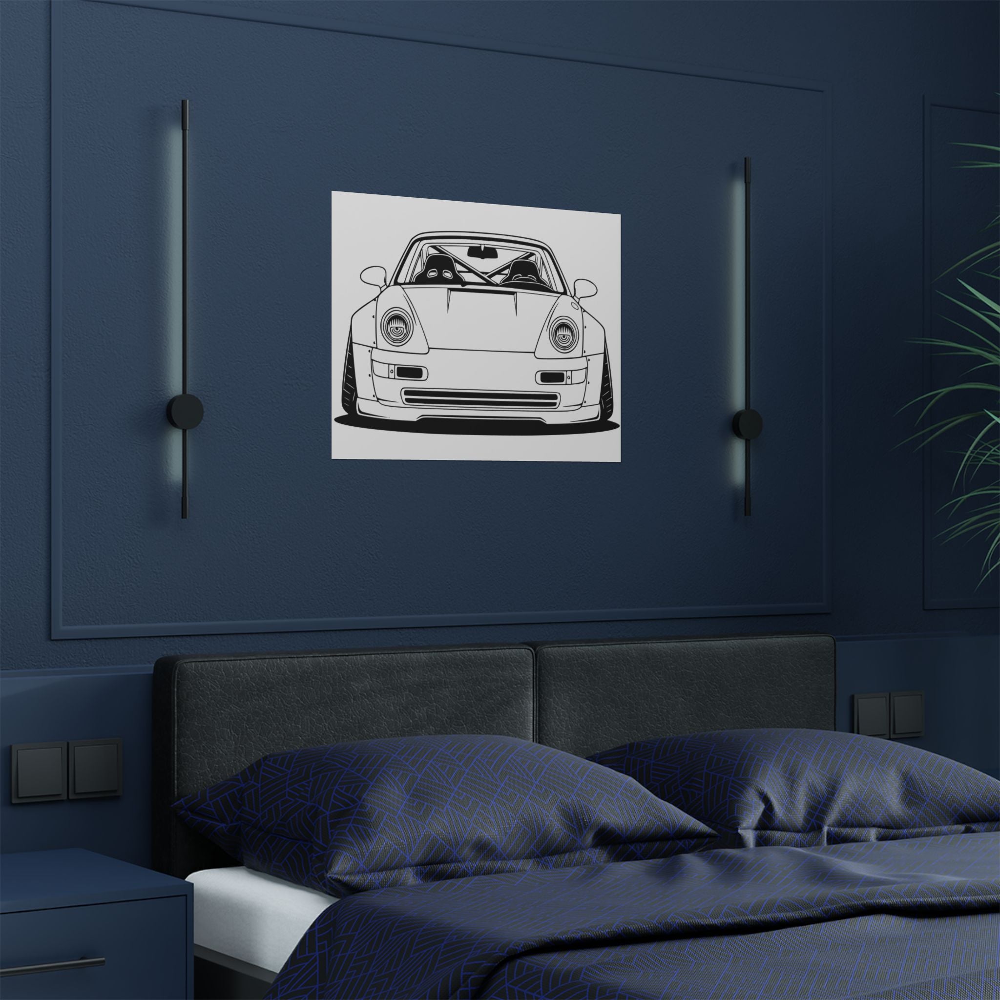 Porsche 964 Turbo Poster