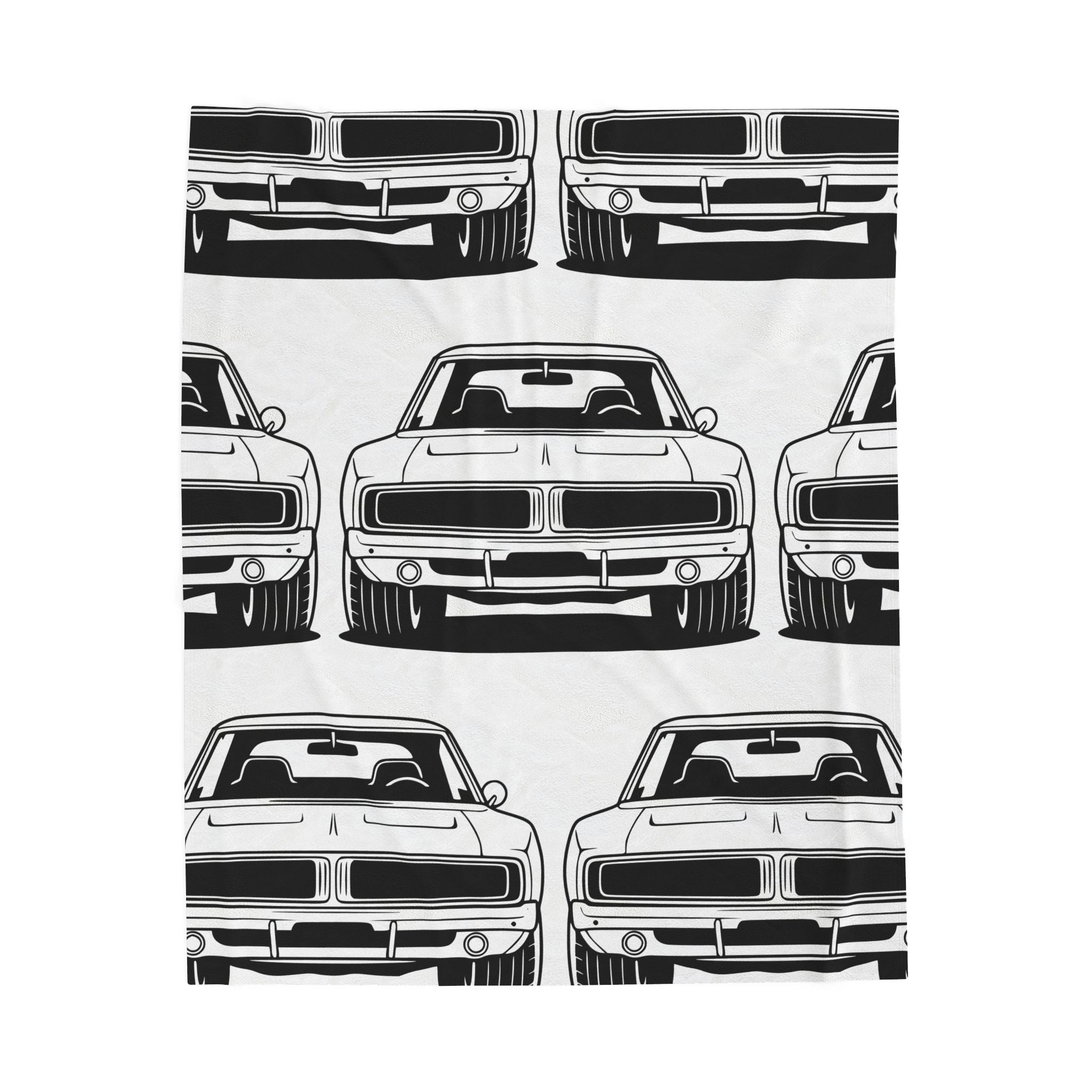 Dodge Charger R/T (1968-70) Resto-Mod Velveteen Plush Blanket