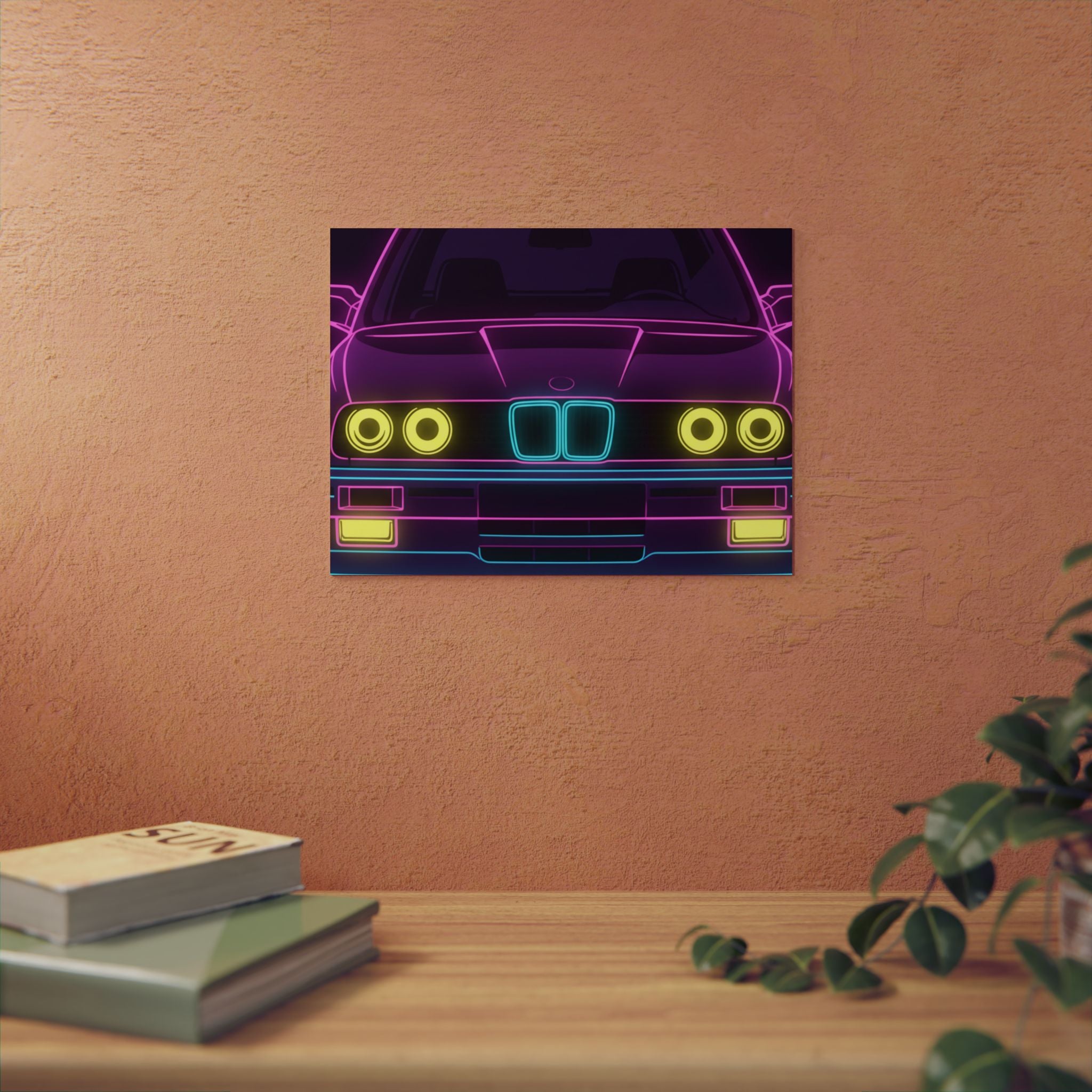 BMW E30 Metal Wall Sign