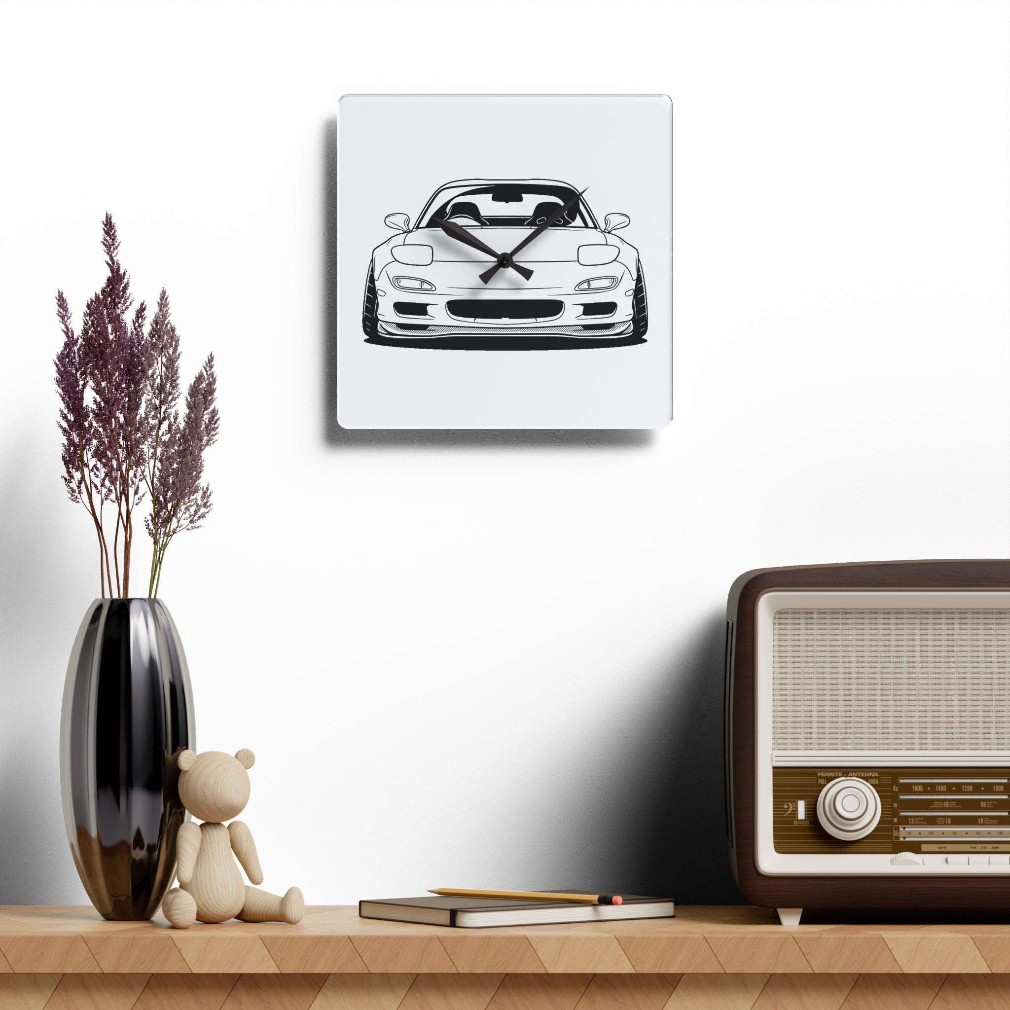 Mazda RX-7 FD Wall Clock