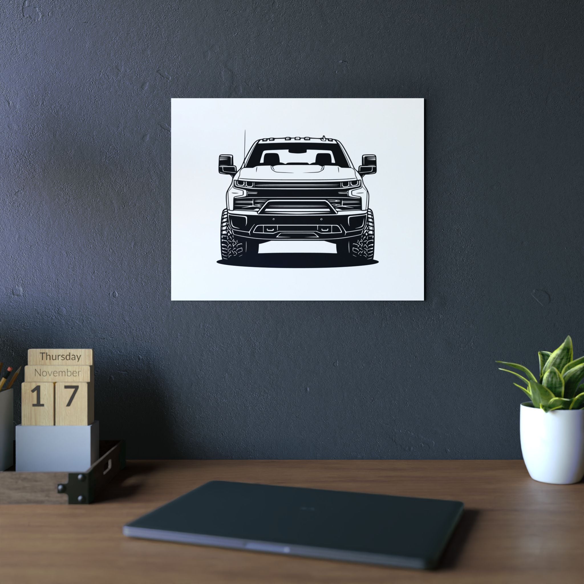 Chevy Silverado Trail Boss (2019+) Metal Wall Sign