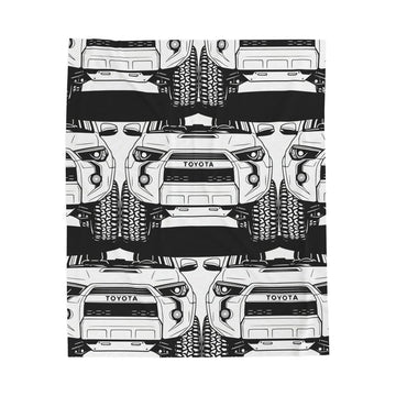 Toyota 4Runner TRD Pro Velveteen Plush Blanket