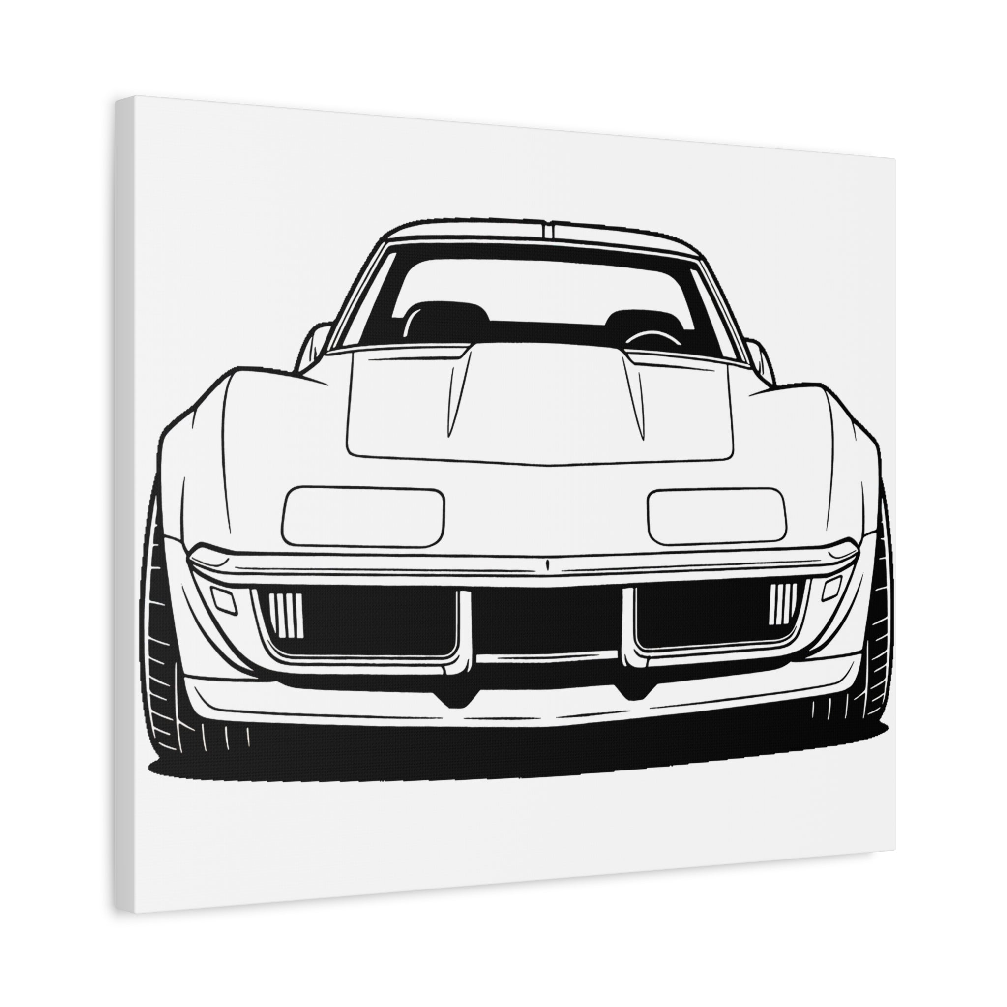 1969 Corvette Stingray C3 Canvas Wall Art