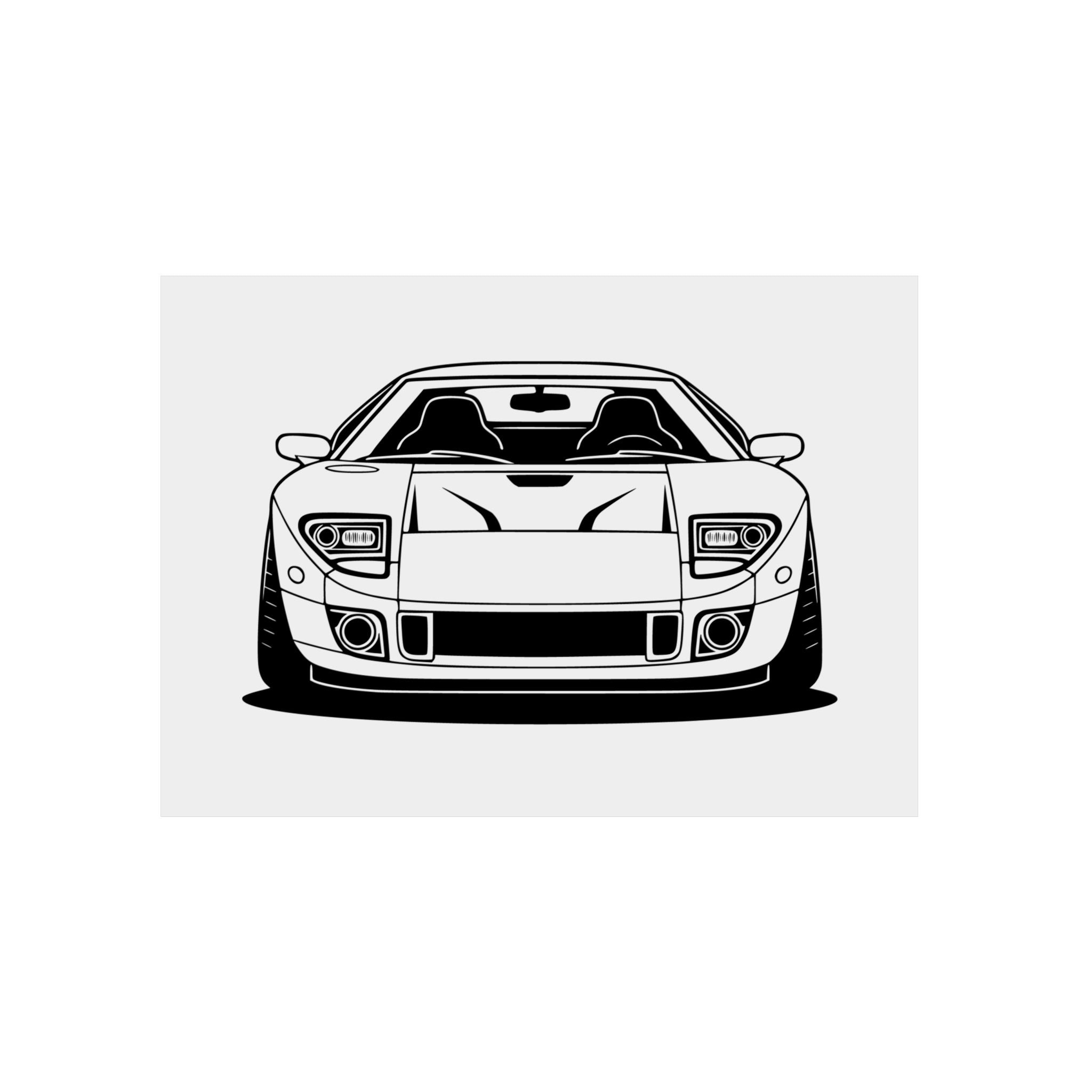 Ford GT40 (1964-69) Metal Wall Sign