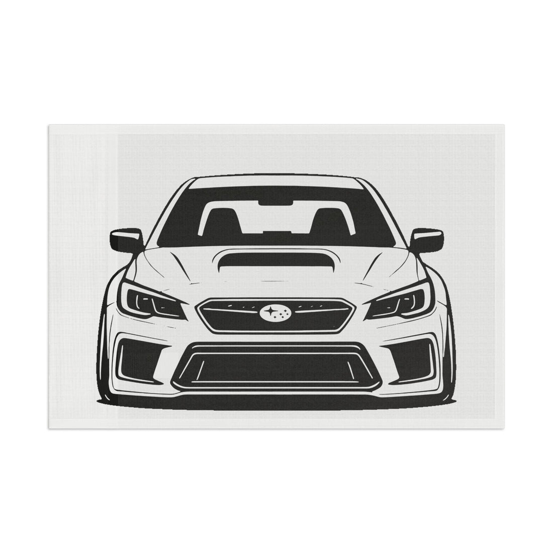 Subaru WRX STI Garage Flag