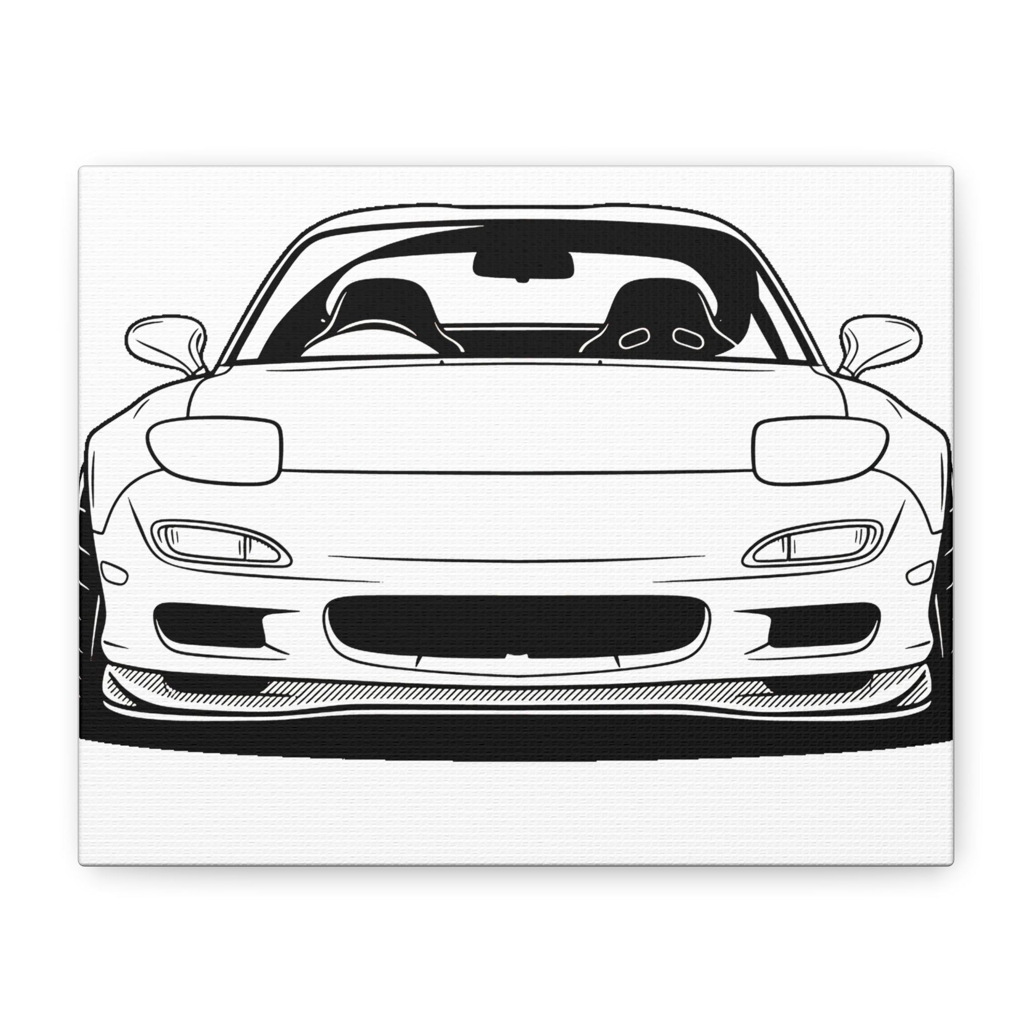 Mazda RX-7 FD Canvas Wall Art