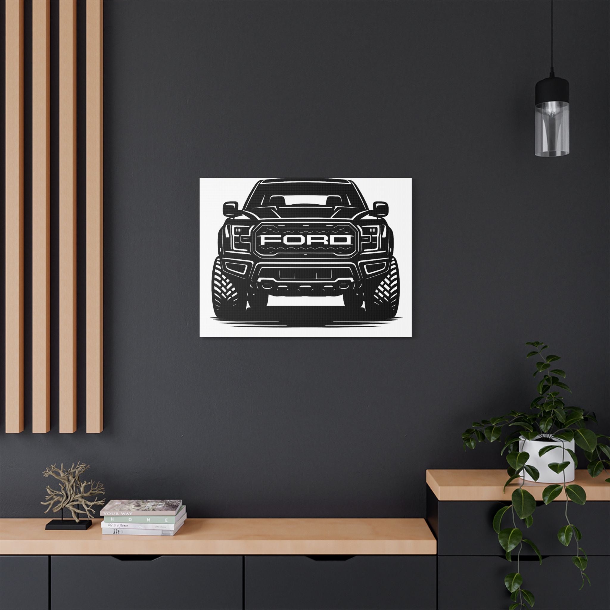 Ford Raptor (Gen 3) Canvas Wall Art