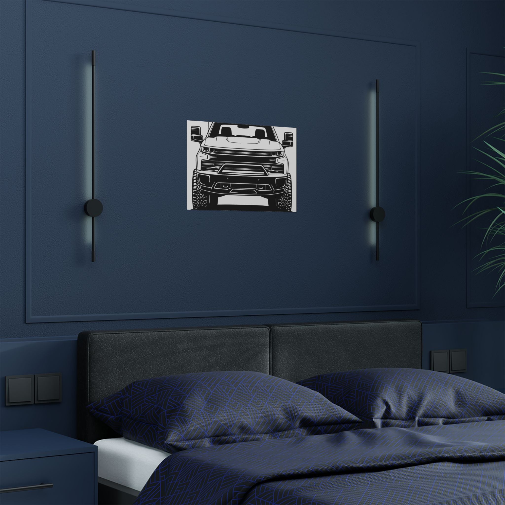 Chevy Silverado Trail Boss (2019+) Poster