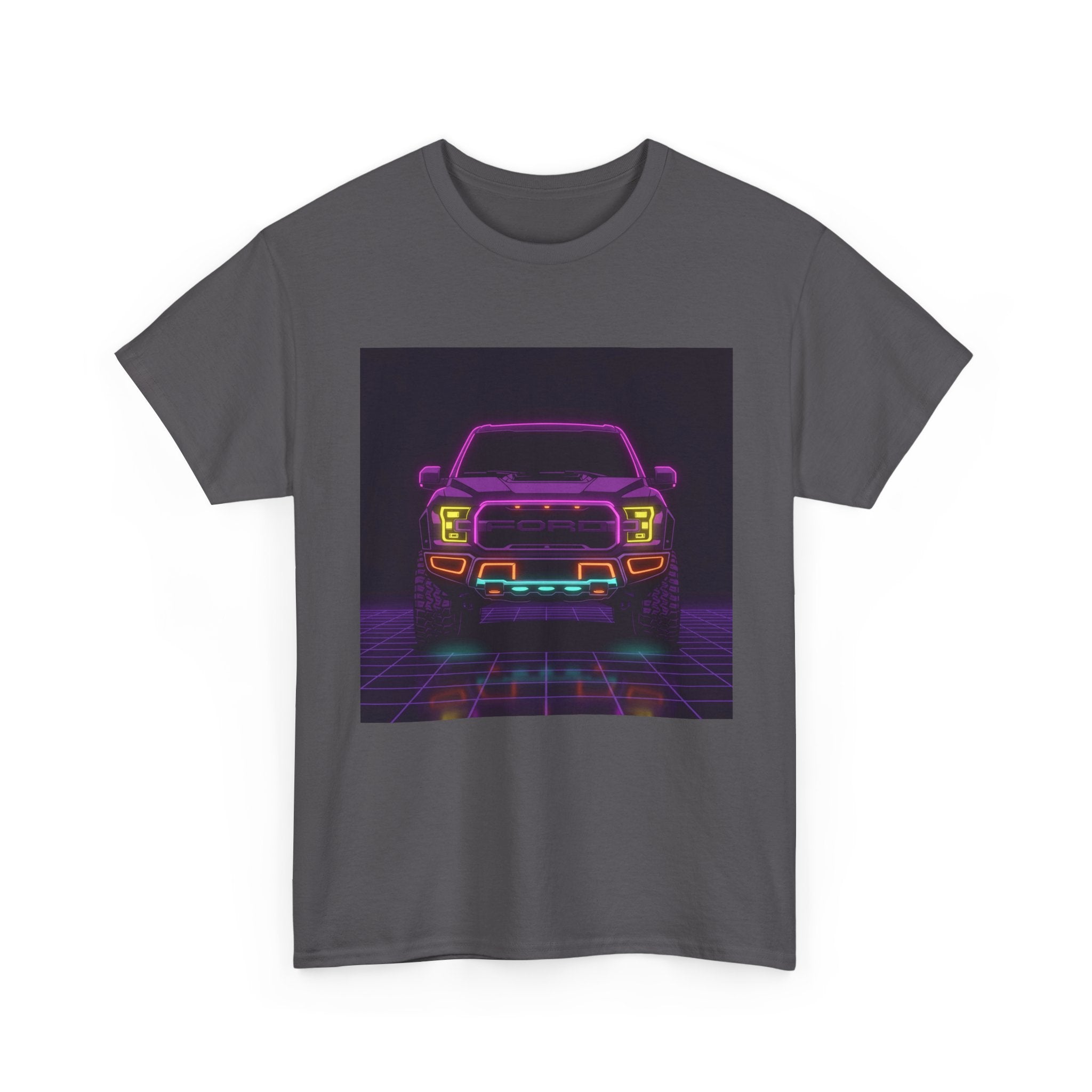 Ford F-150 Raptor Gen 2 Neon Synthwave Unisex Tee