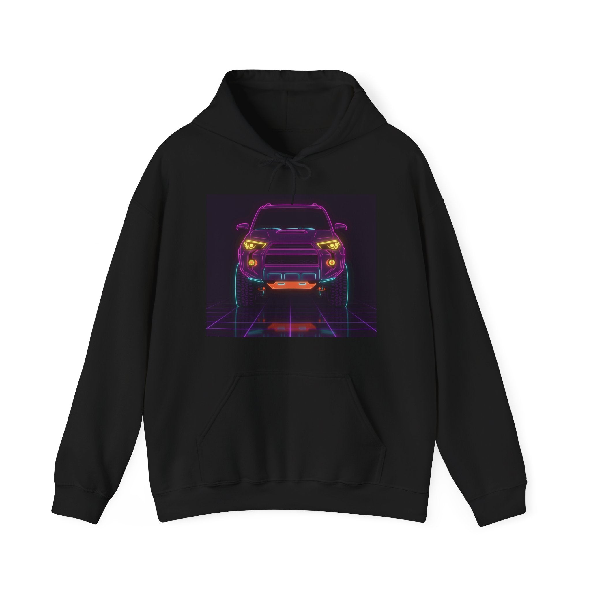 Toyota 4Runner TRD Pro Neon Synthwave Unisex Hoodie