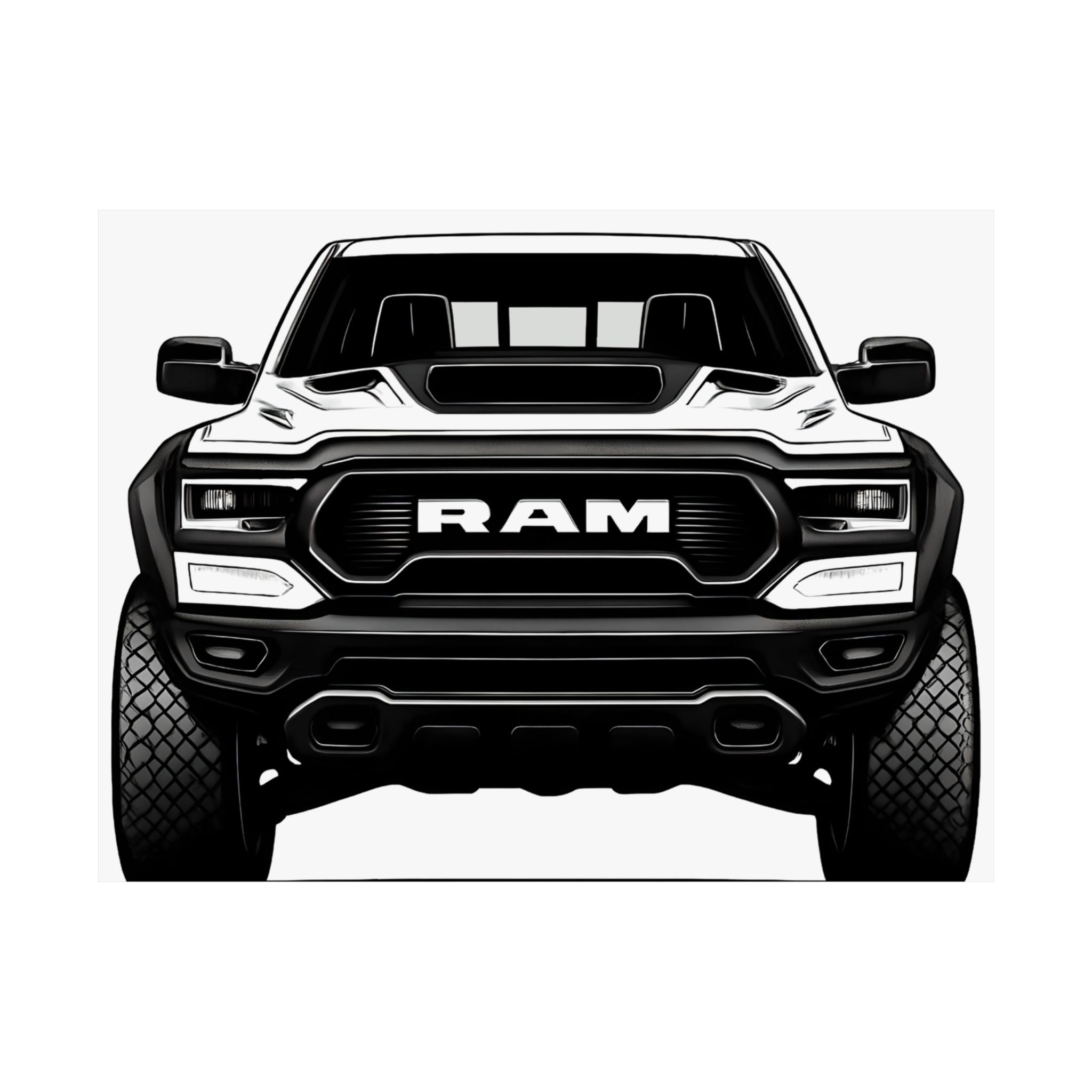 Dodge Ram TRX Poster