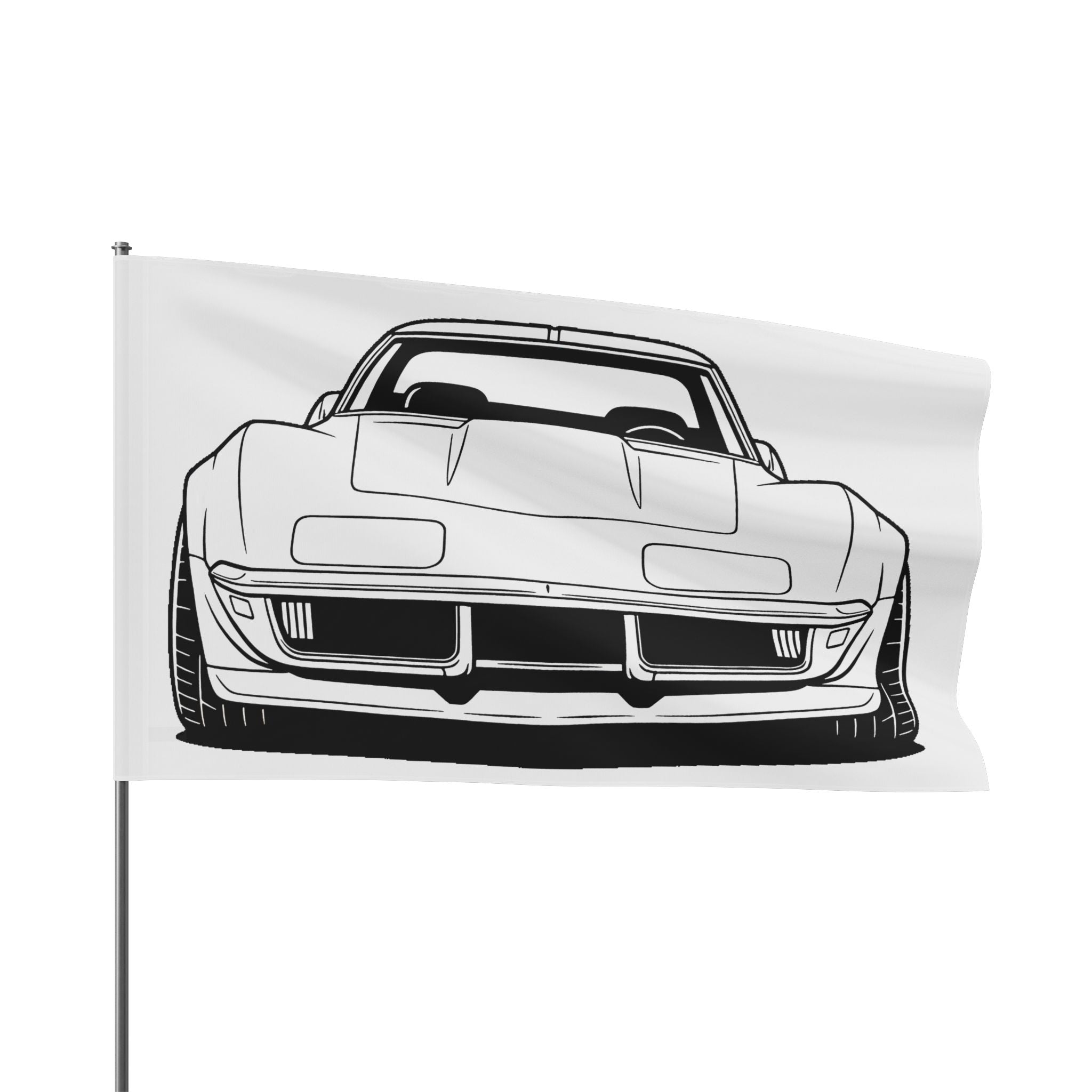 1969 Corvette Stingray C3 Garage Flag
