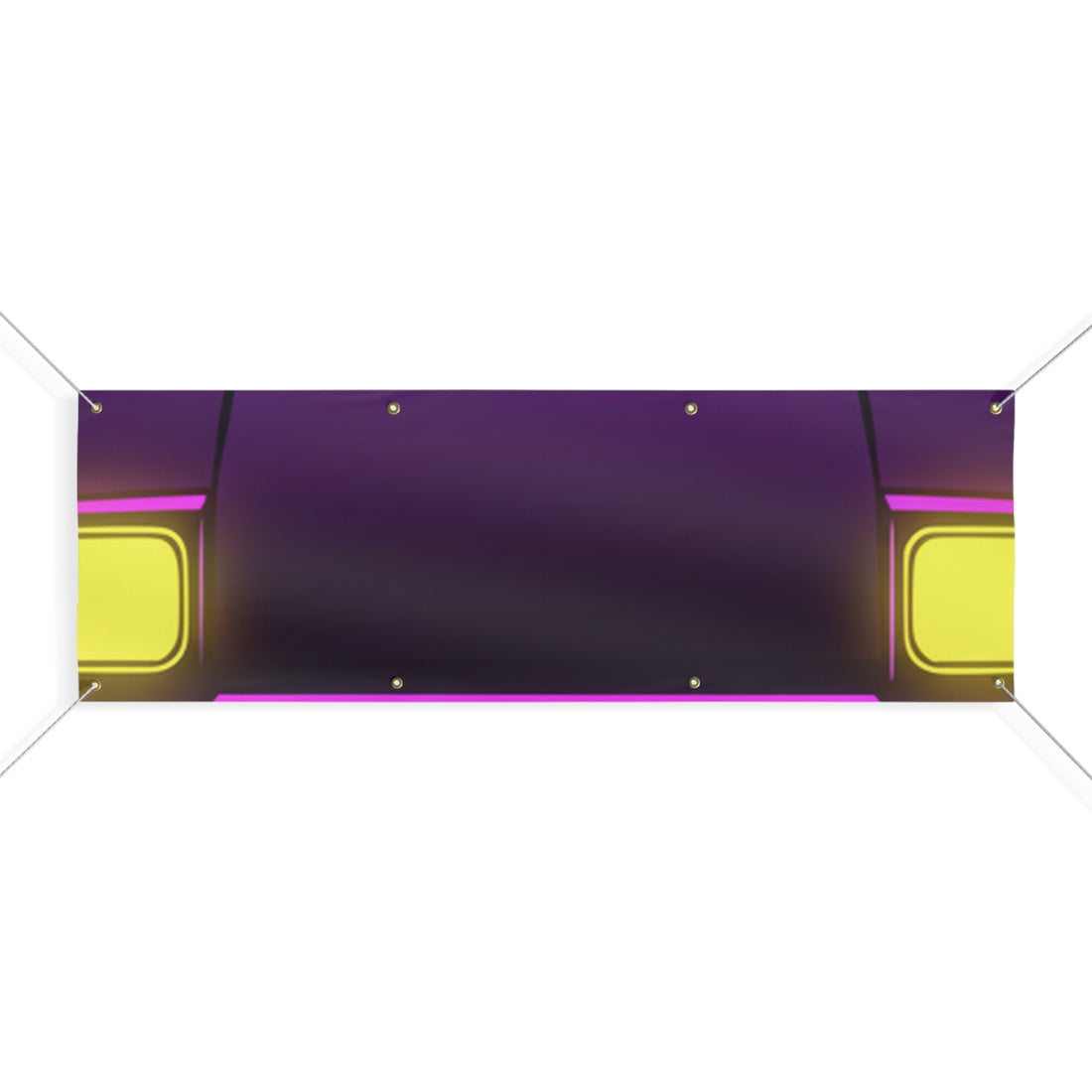 Toyota AE86 (1983-87) Neon Synthwave Banner