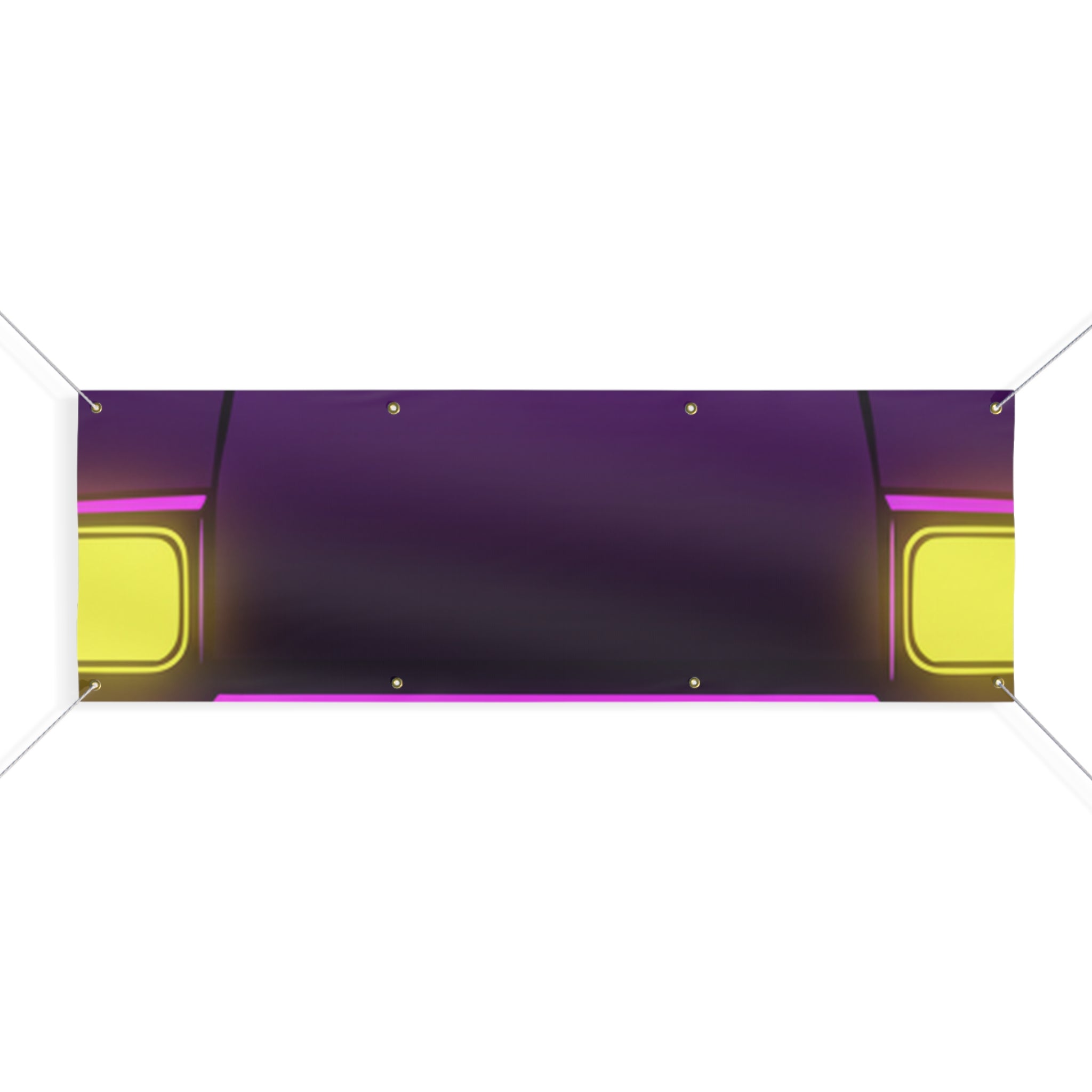 Toyota AE86 (1983-87) Neon Synthwave Banner