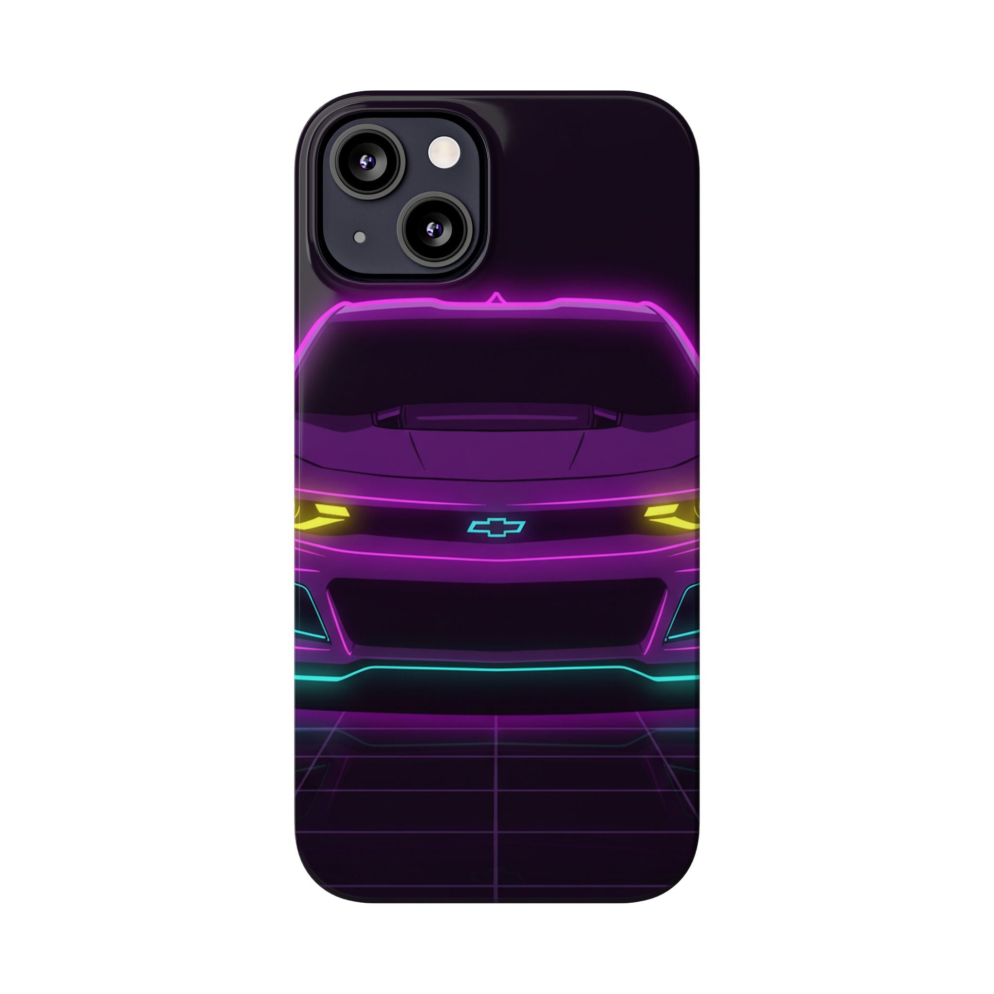 Chevrolet Camaro ZL1 Neon Synthwave Phone Case