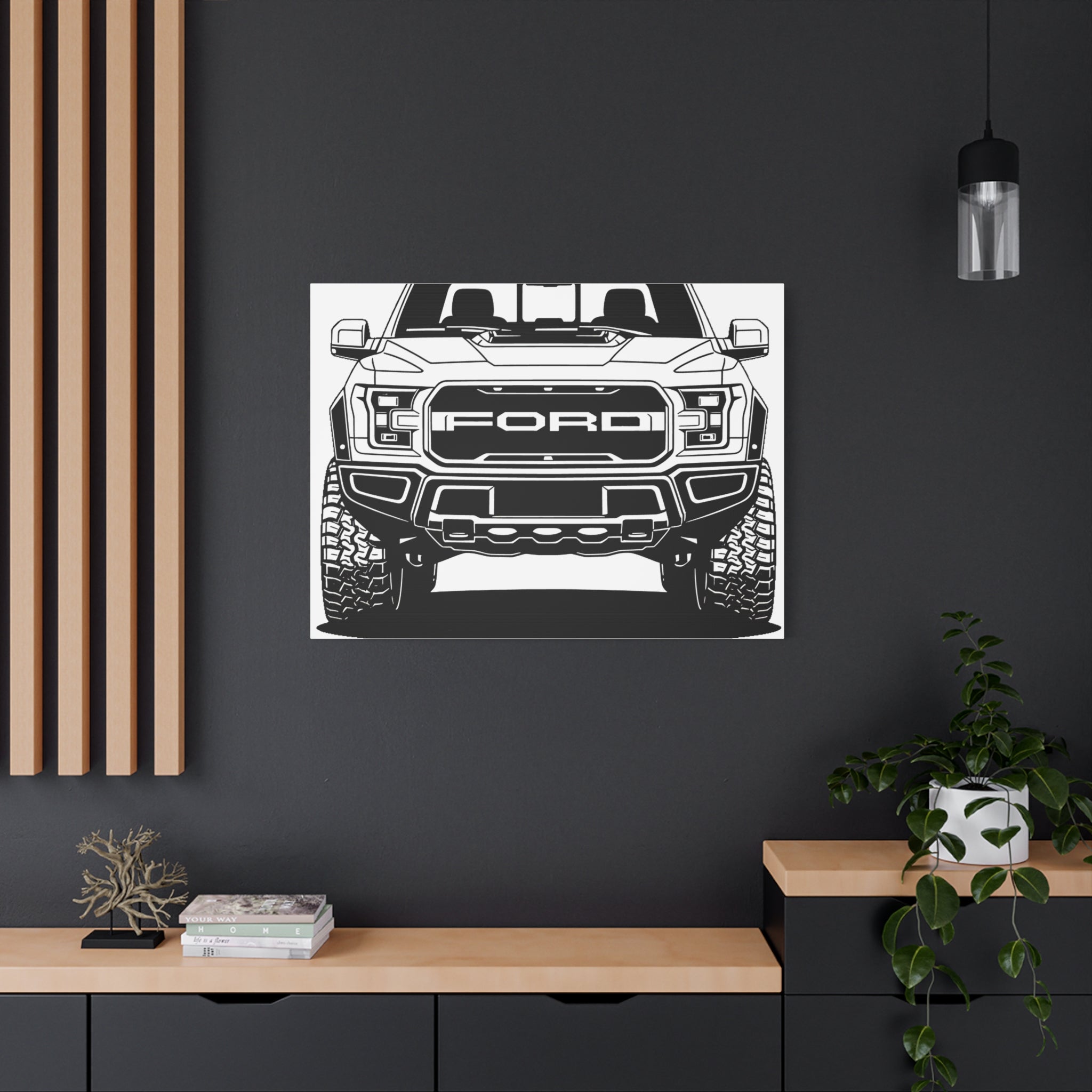 Ford F-150 Raptor Gen 2 Canvas Wall Art