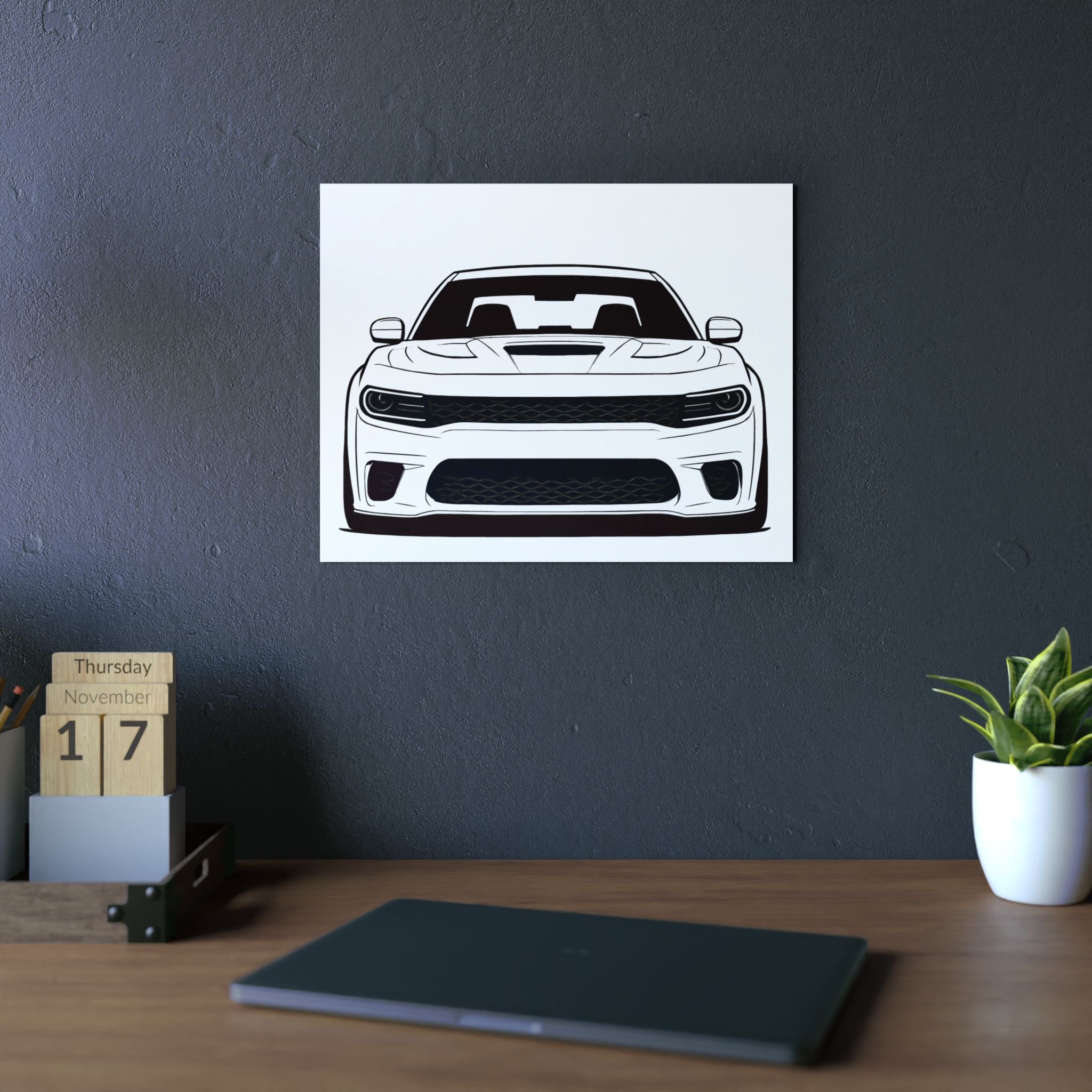 Dodge Charger SRT Hellcat | Metal Wall Sign