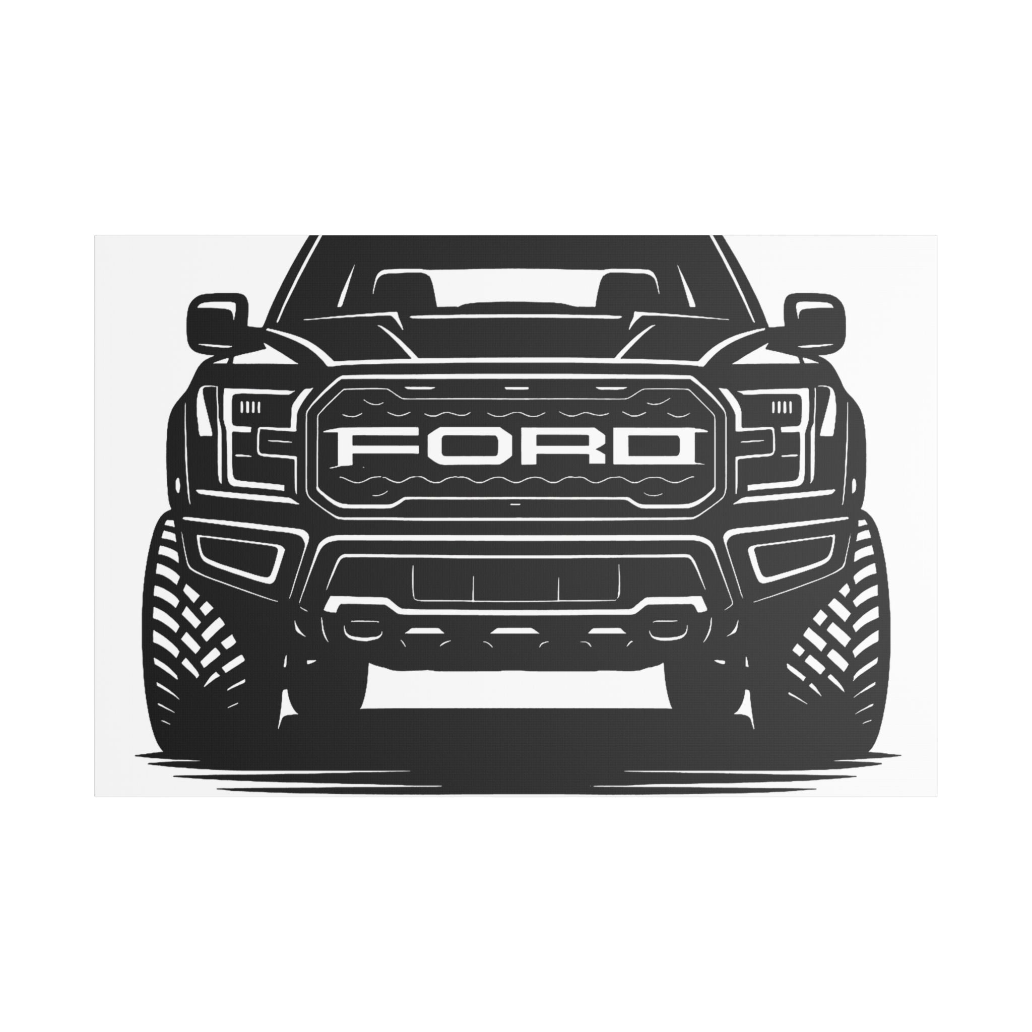 Ford Raptor (Gen 3) Canvas Wall Art