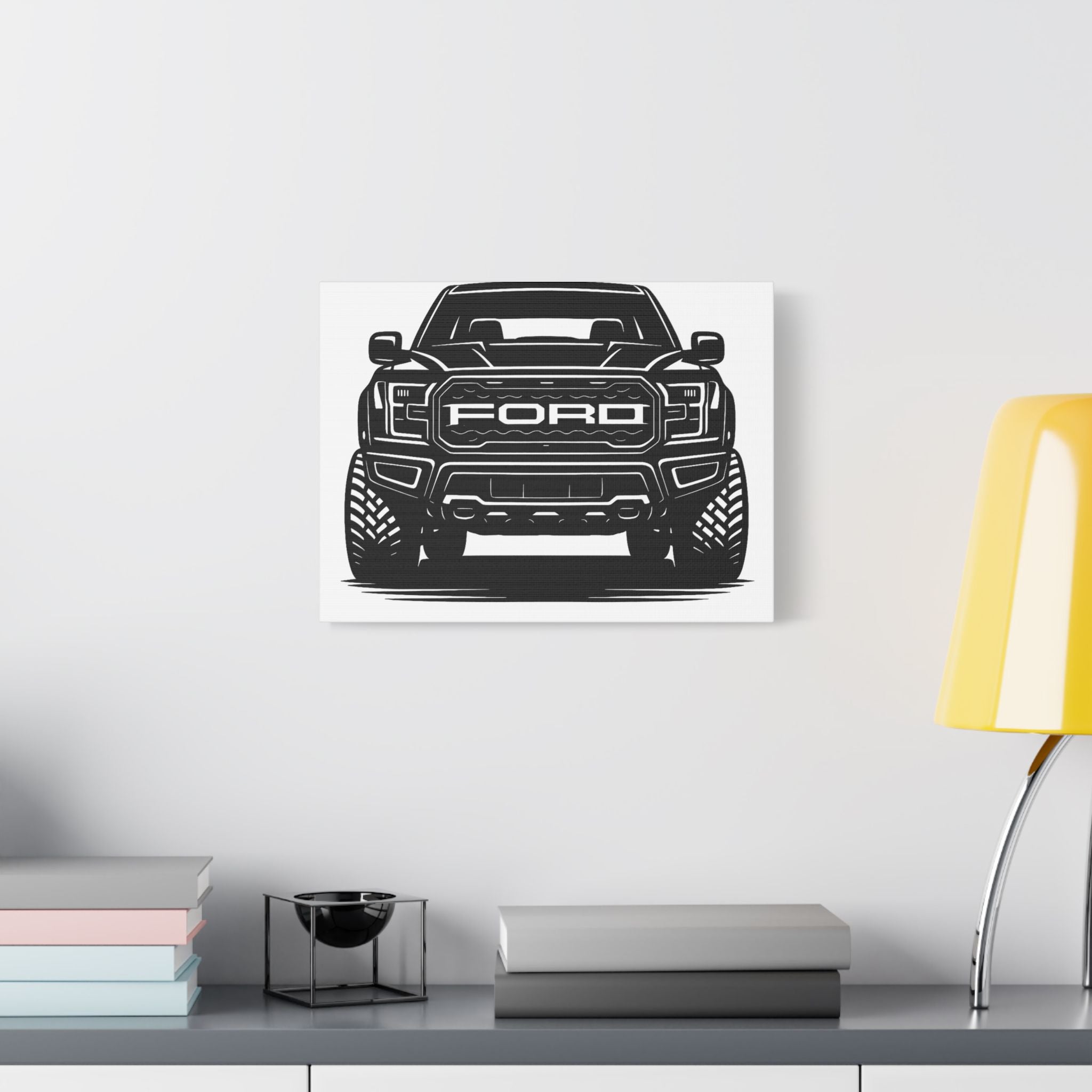 Ford Raptor (Gen 3) Canvas Wall Art
