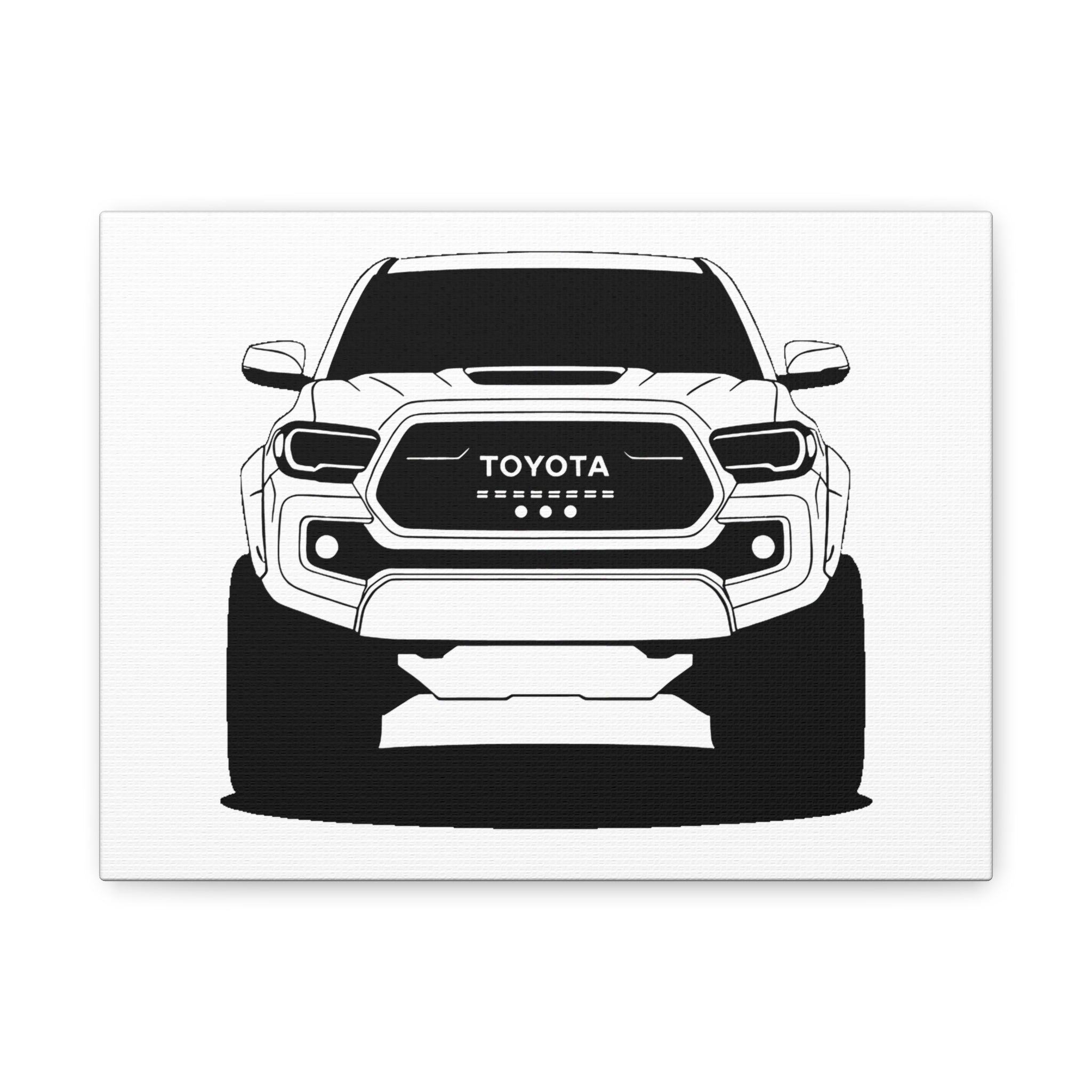 Toyota Tacoma TRD Pro Canvas Wall Art
