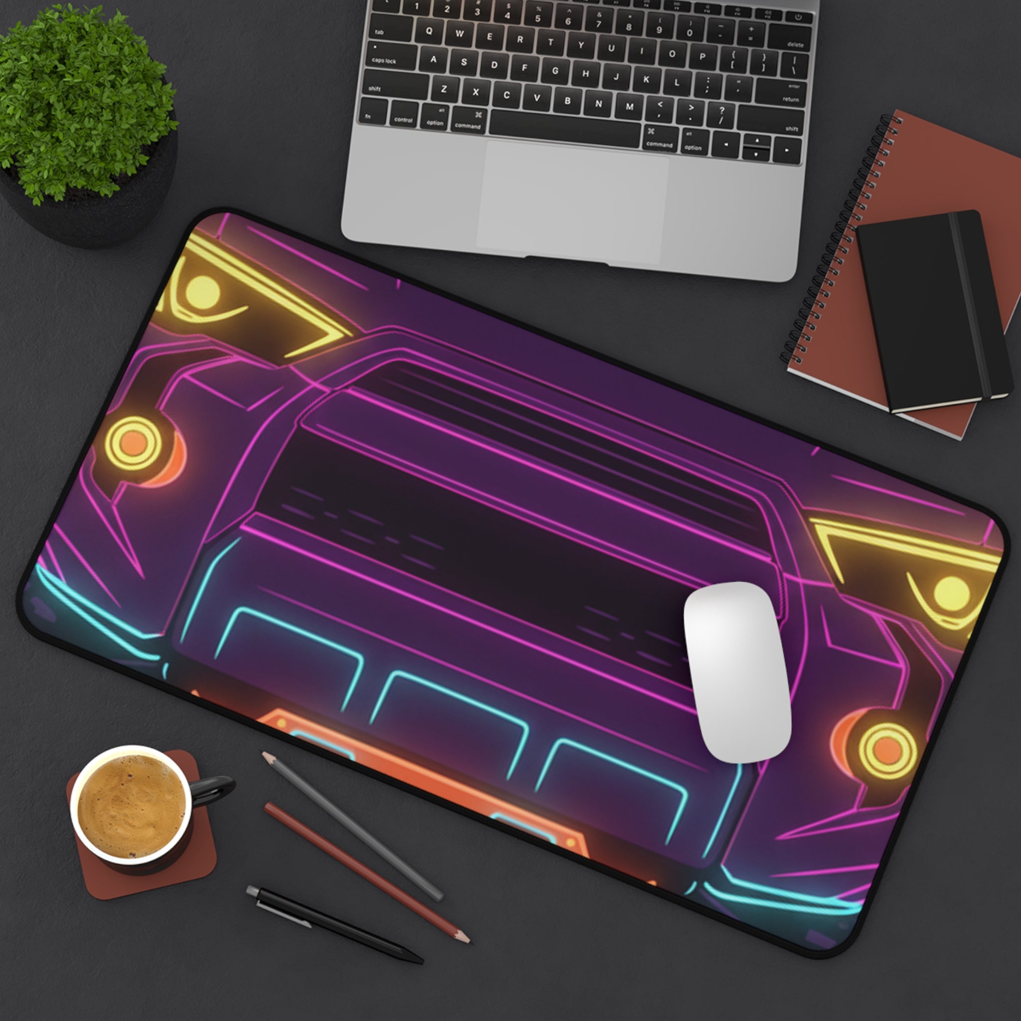 Toyota 4Runner TRD Pro Neon Synthwave Desk Mat