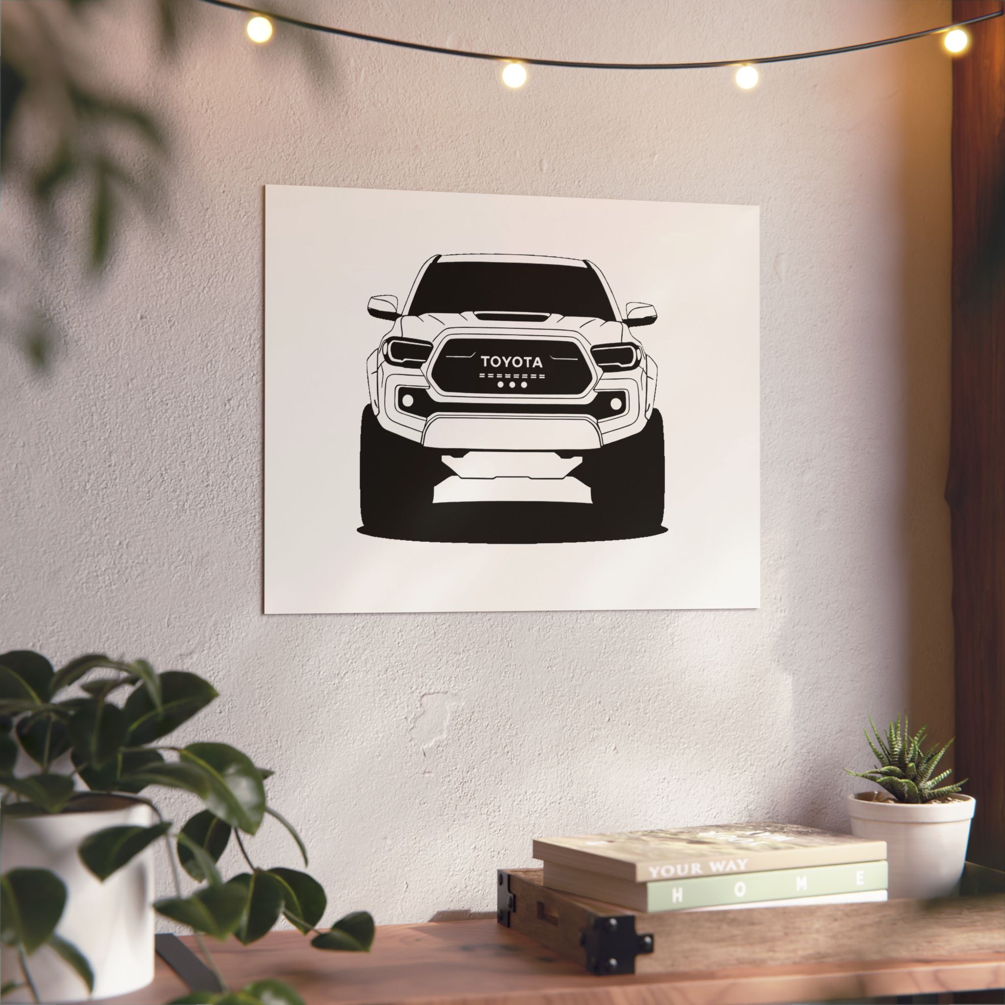 Toyota Tacoma TRD Pro Metal Wall Sign