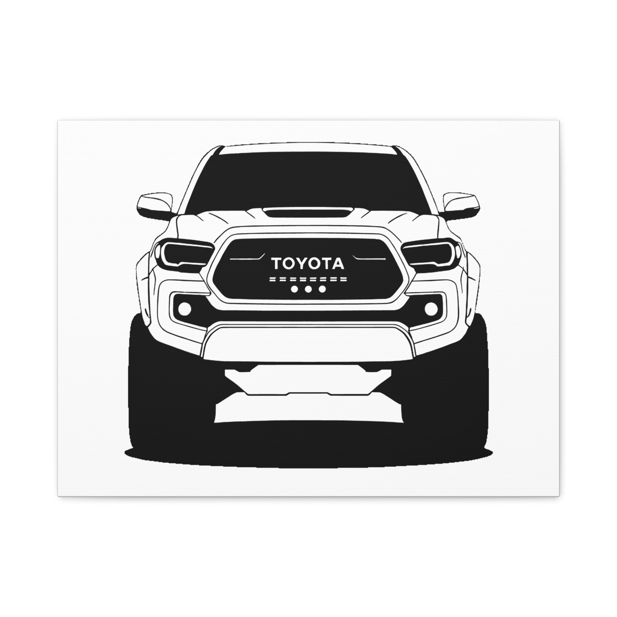 Toyota Tacoma TRD Pro Canvas Wall Art