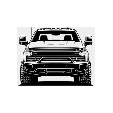 Chevy Silverado Trail Boss (2019+) Metal Wall Sign