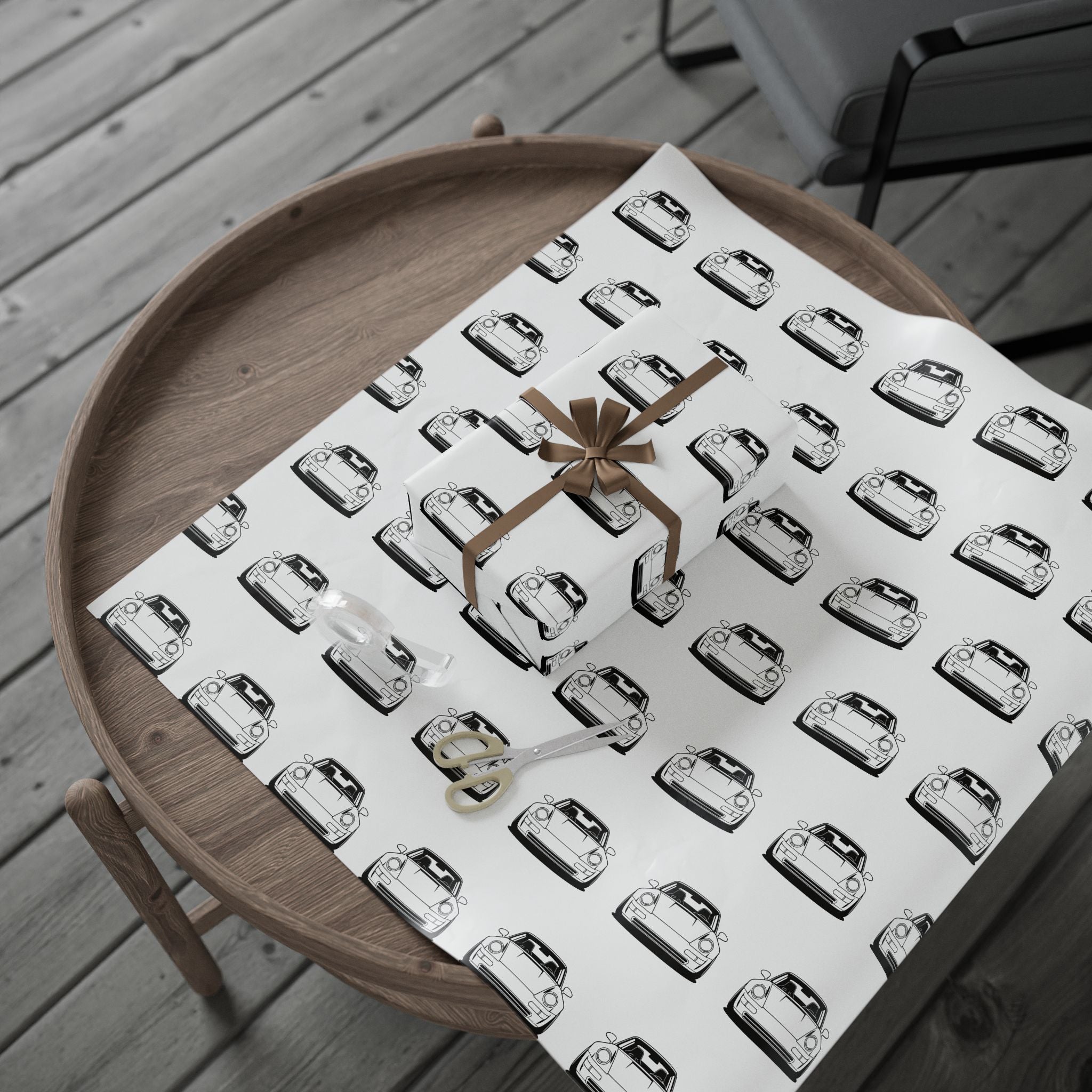 Porsche 964 Singer Gift Wrapping Paper