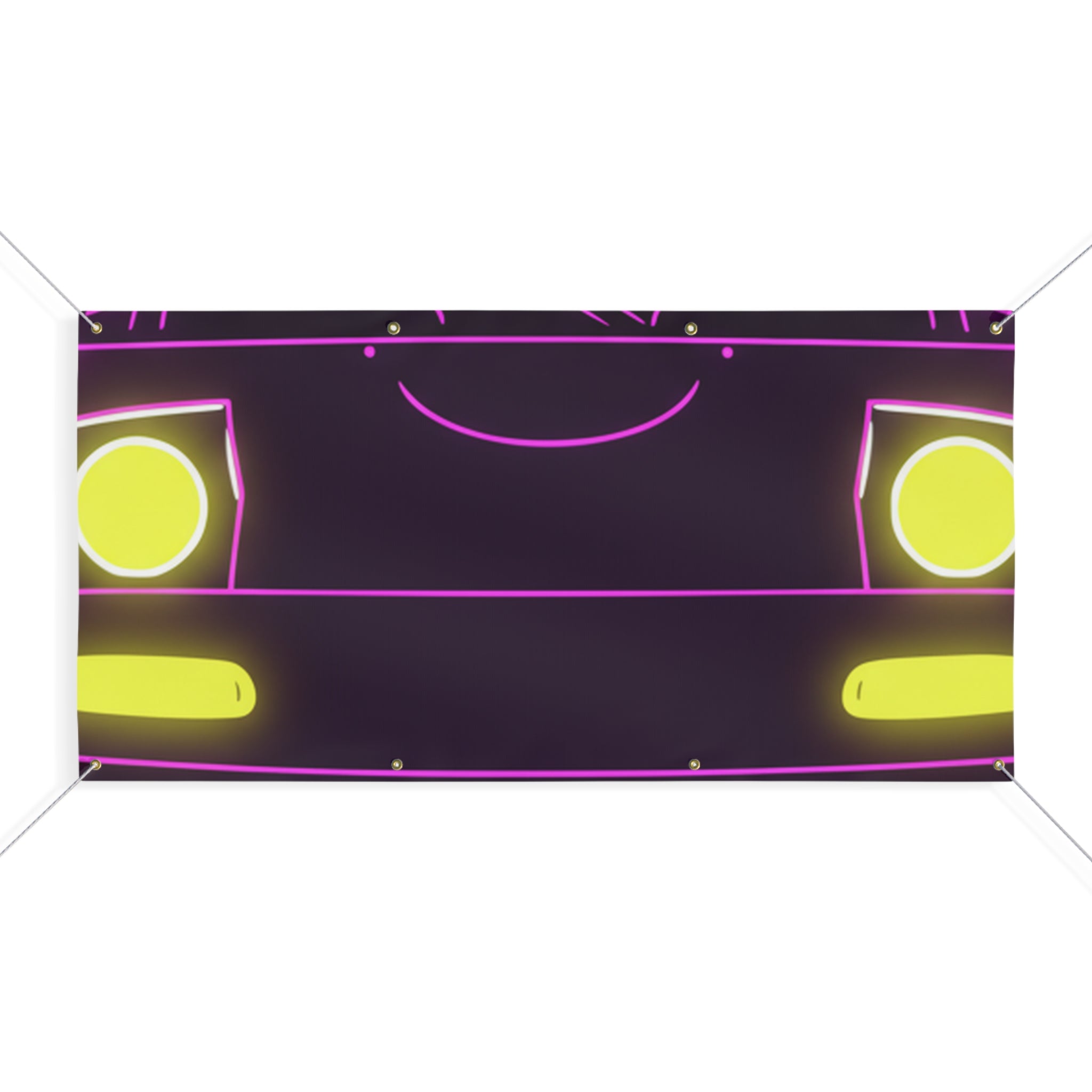 Mazda Miata NA (1989-97) Neon Synthwave Banner