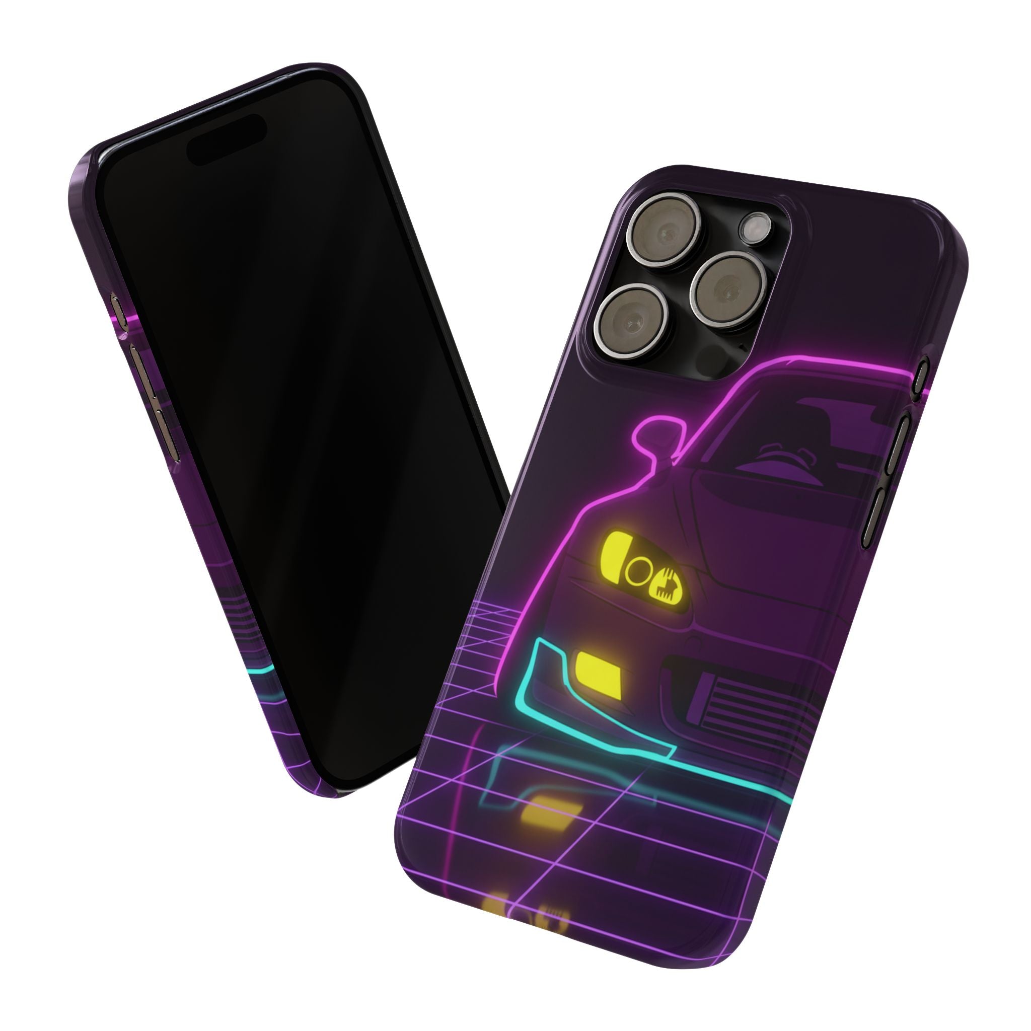 Honda S2000 (1999-09) Neon Synthwave Phone Case