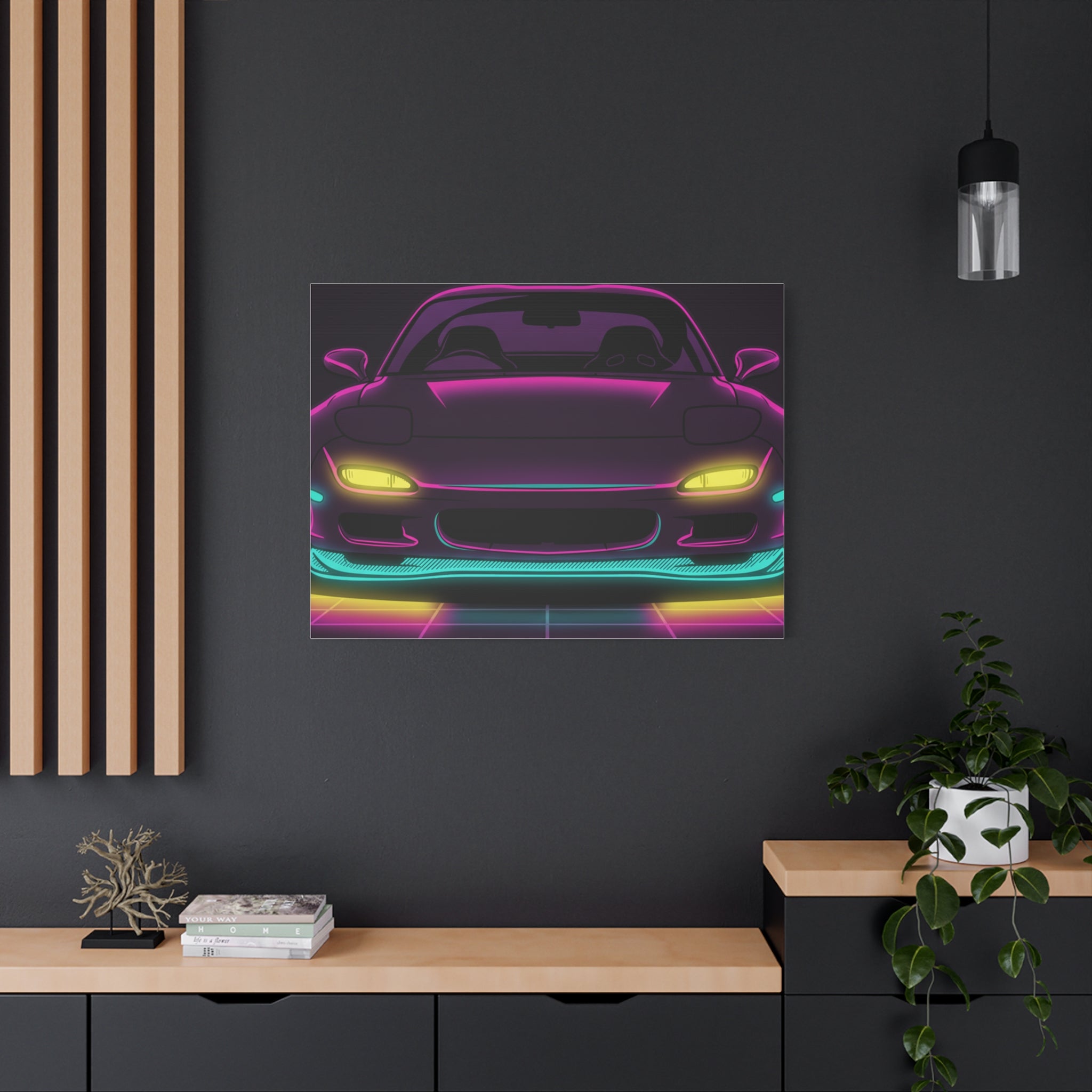 Mazda RX-7 FD Canvas Wall Art
