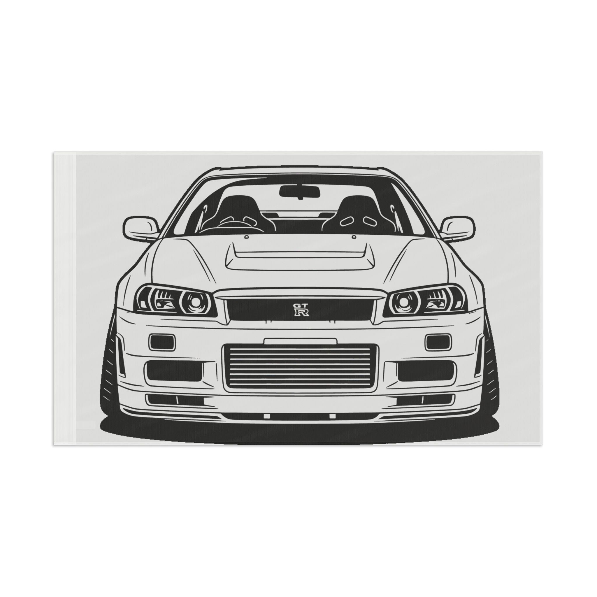 Nissan GT-R Garage Flag