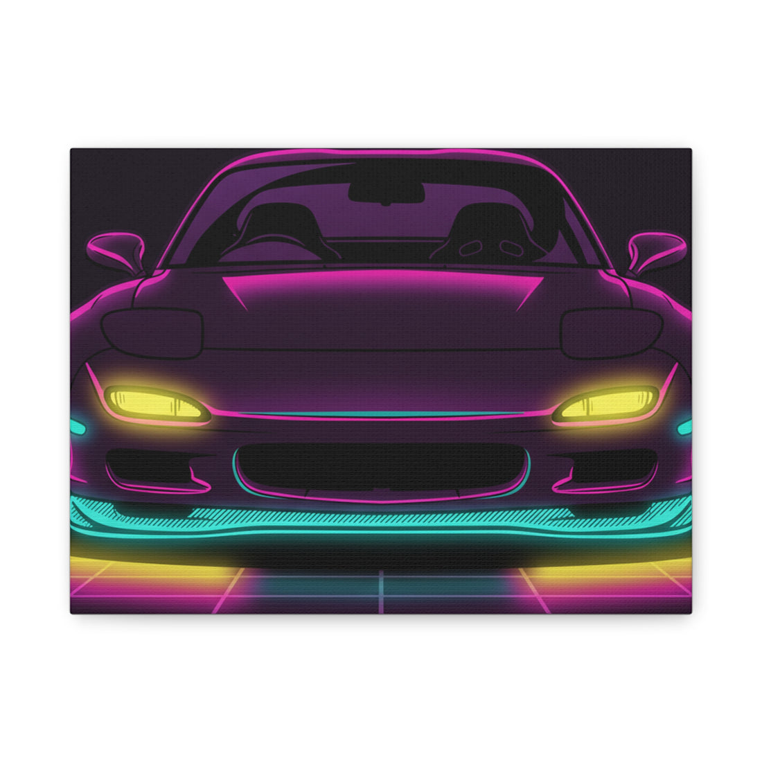 Mazda RX-7 FD Canvas Wall Art
