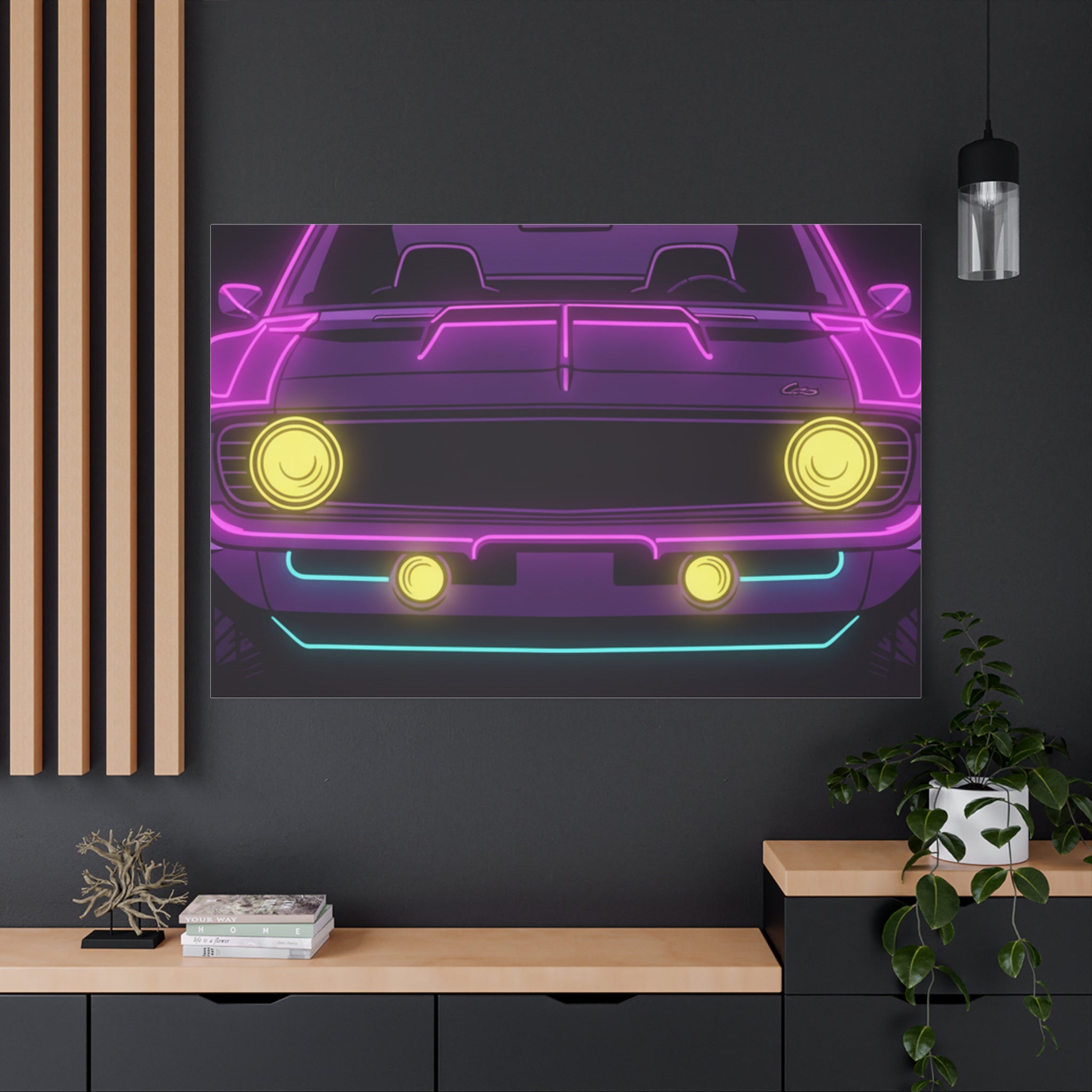1969 Chevrolet Camaro SS Canvas Wall Art