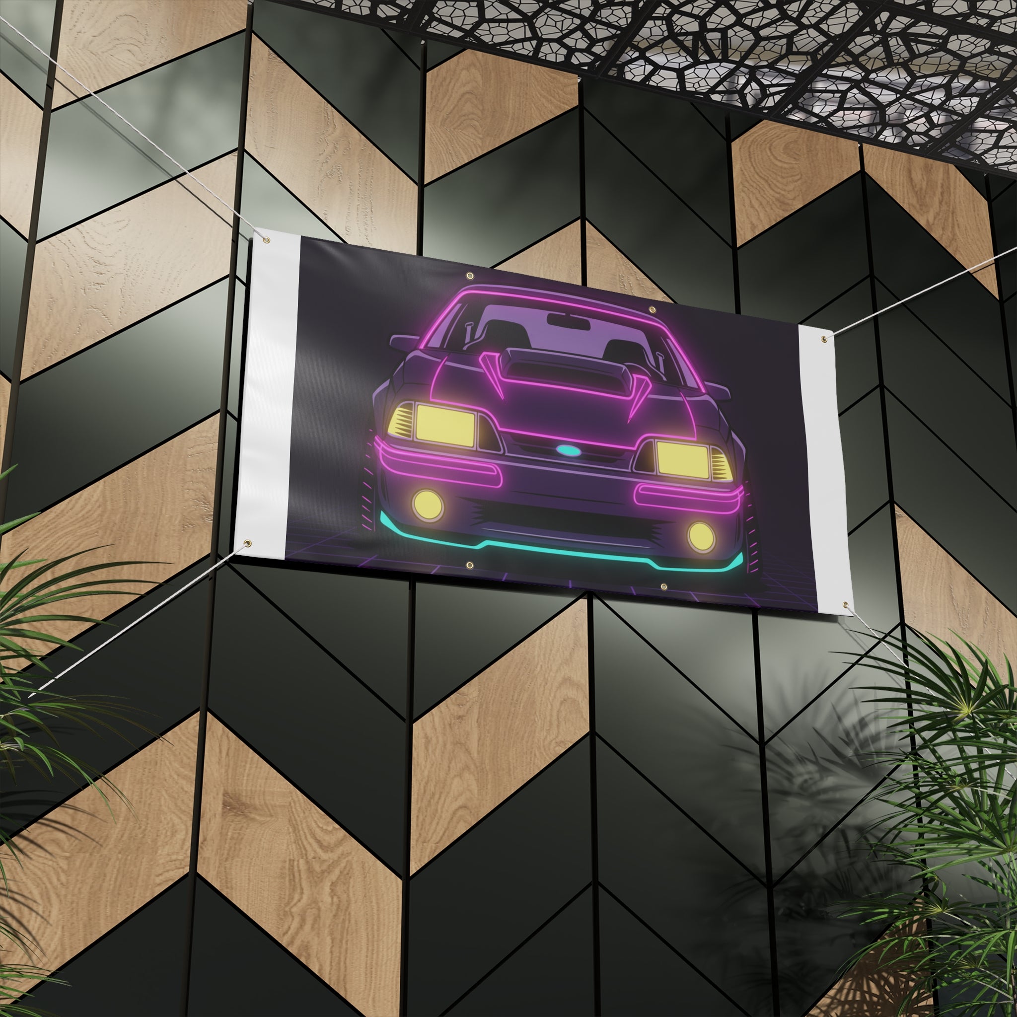 Ford Mustang Fox Body GT Banner