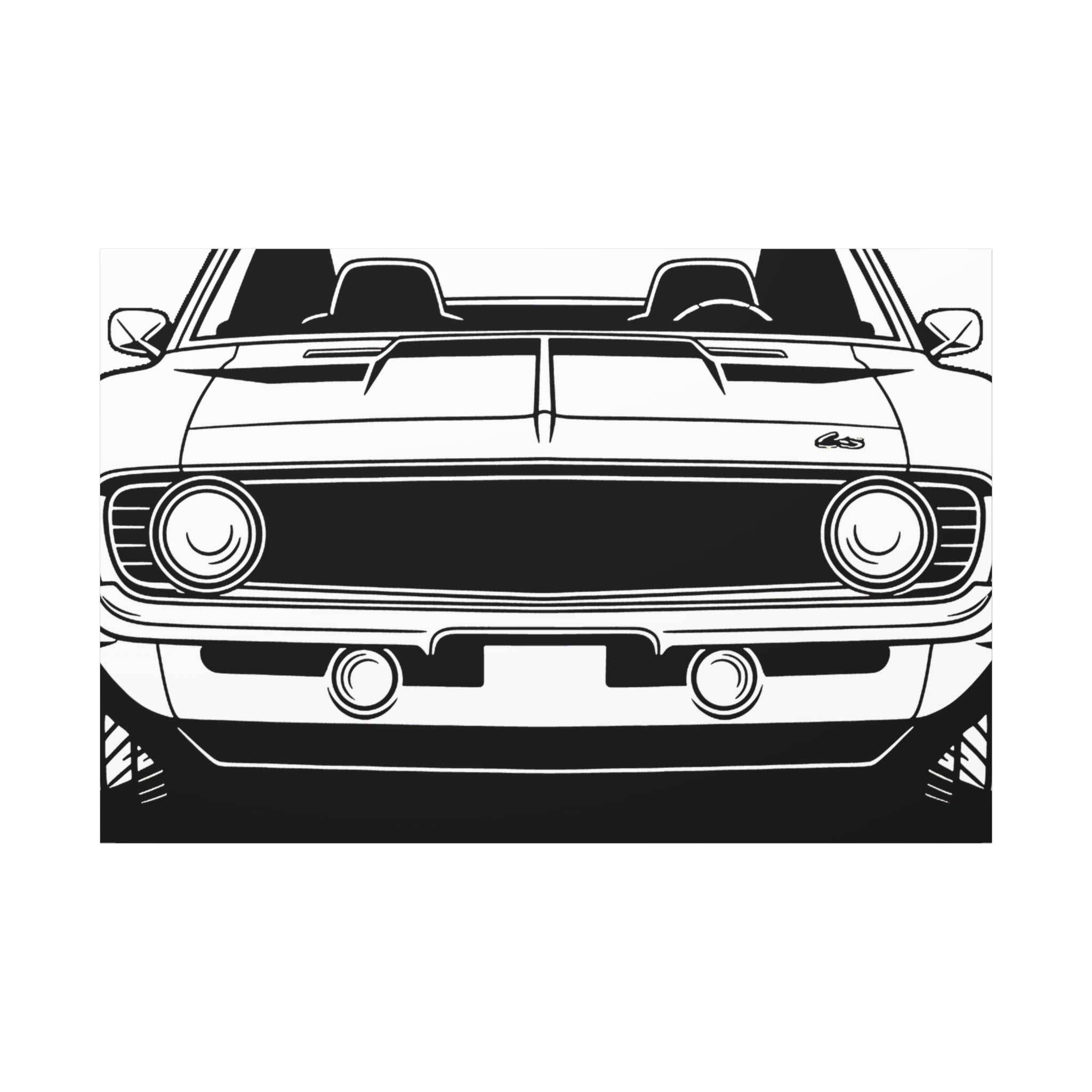 1969 Chevrolet Camaro SS Canvas Wall Art