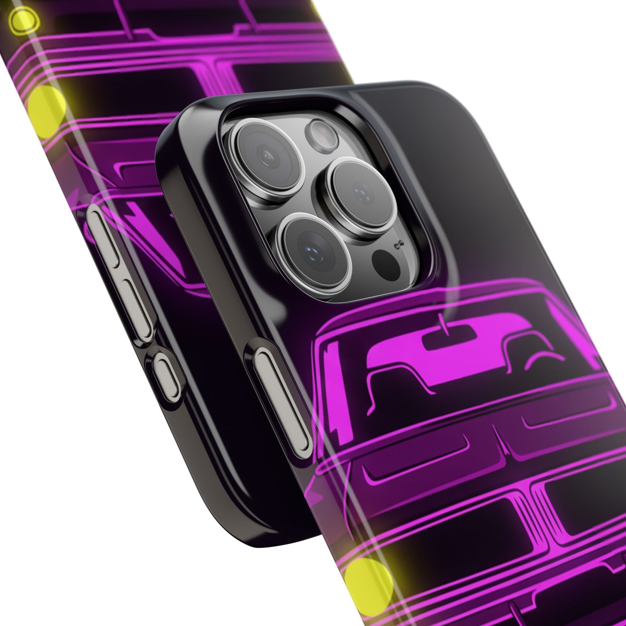 Dodge Charger R/T (1968-70) Resto-Mod Neon Synthwave Phone Case