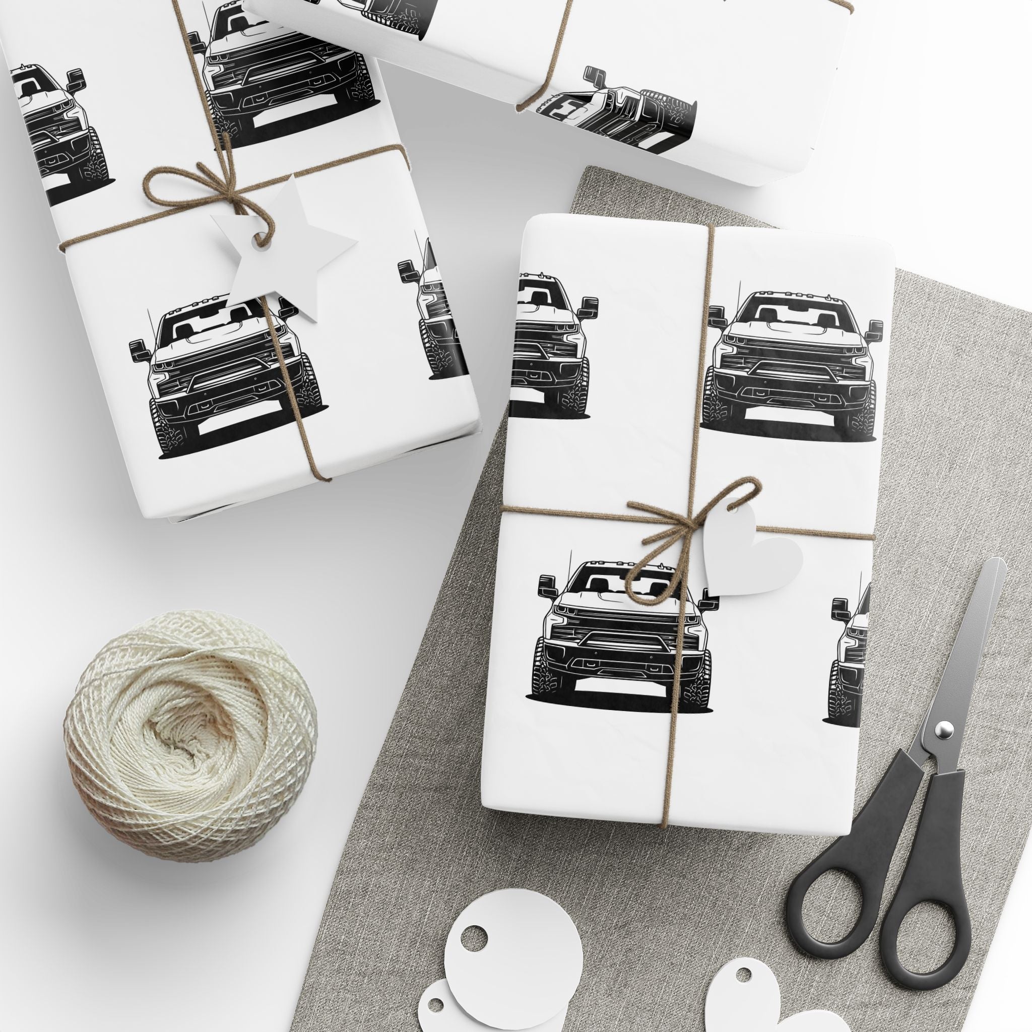 Chevy Silverado Trail Boss (2019+) Gift Wrapping Paper