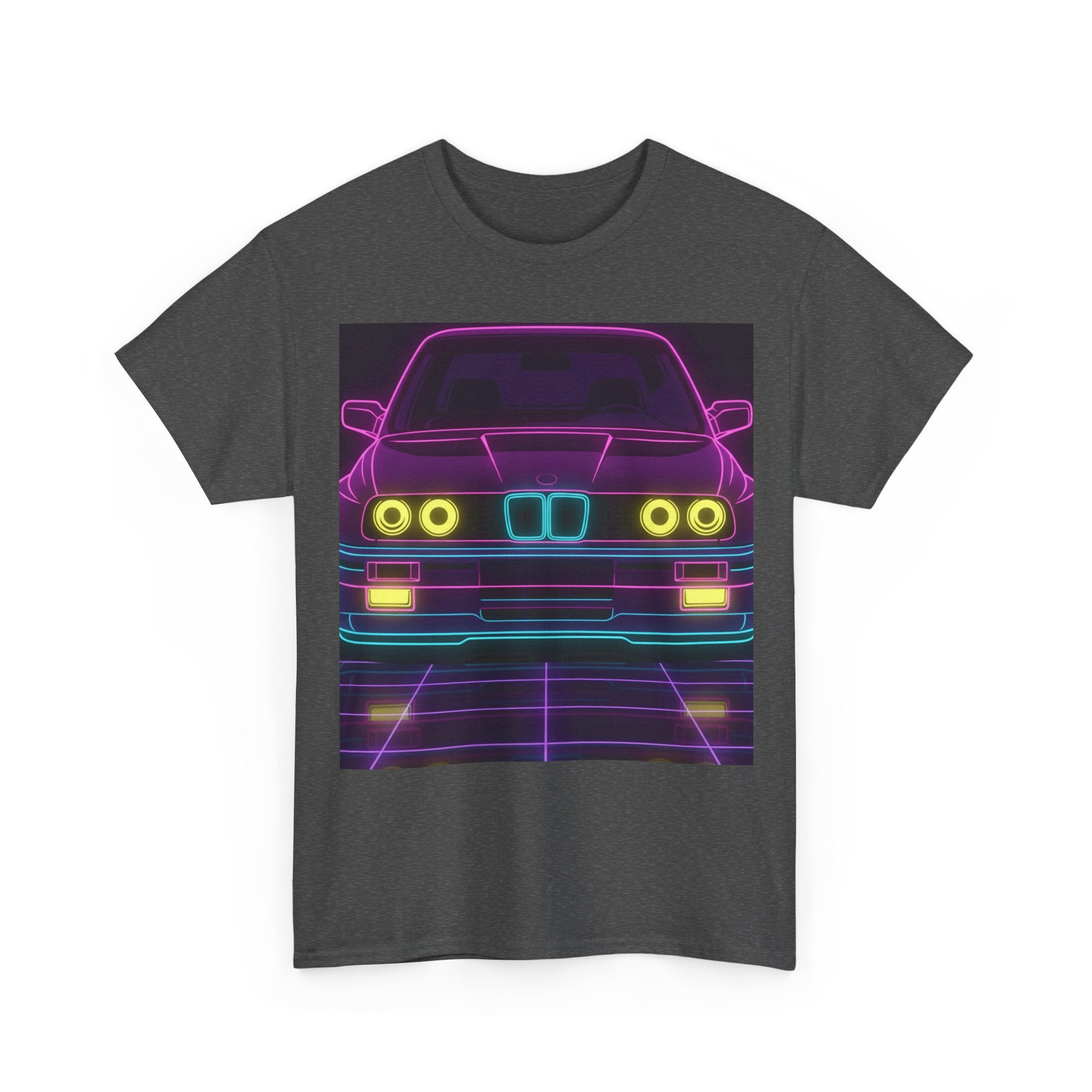 BMW E30 Neon Synthwave Unisex Tee