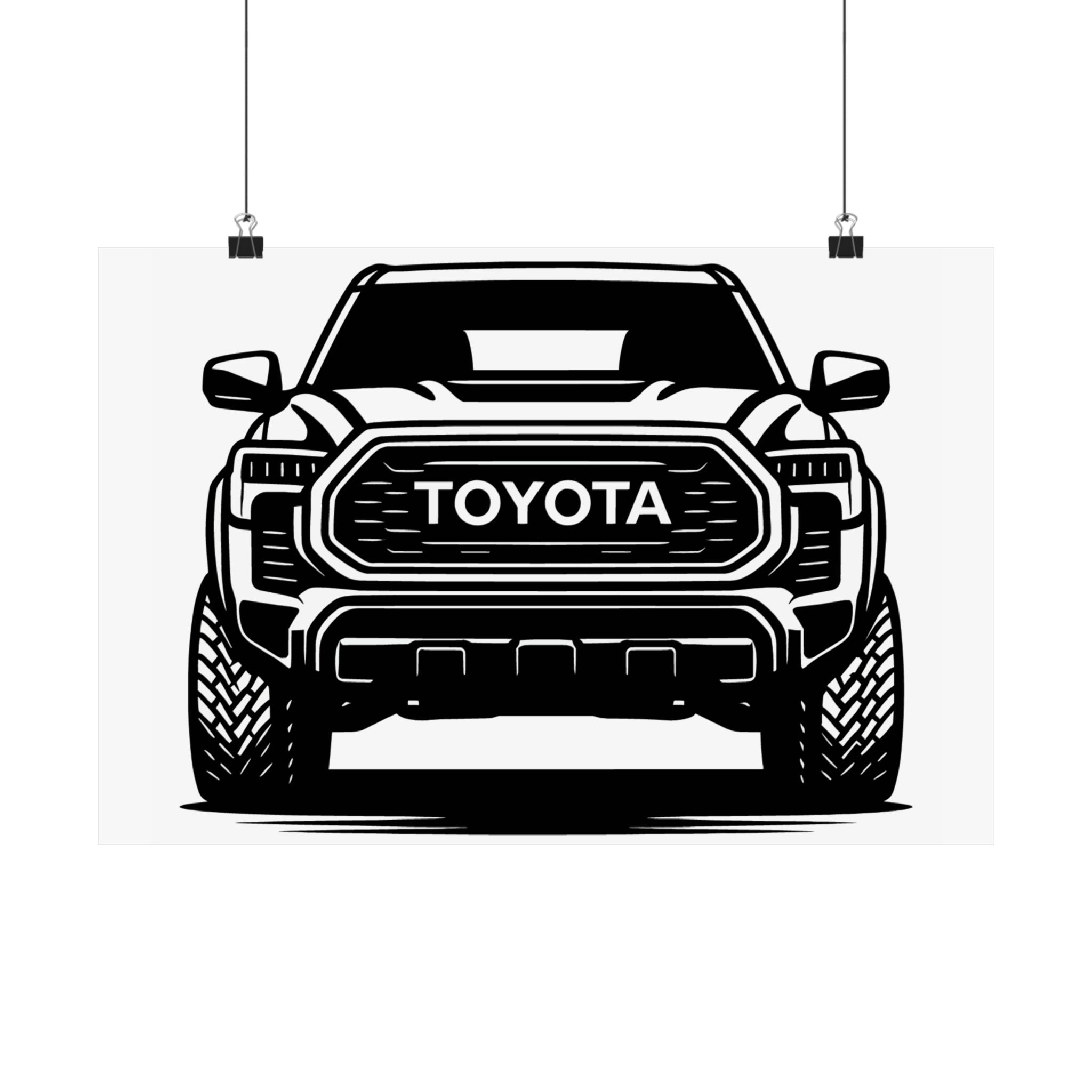 Toyota Tundrea TRD Pro Poster Print