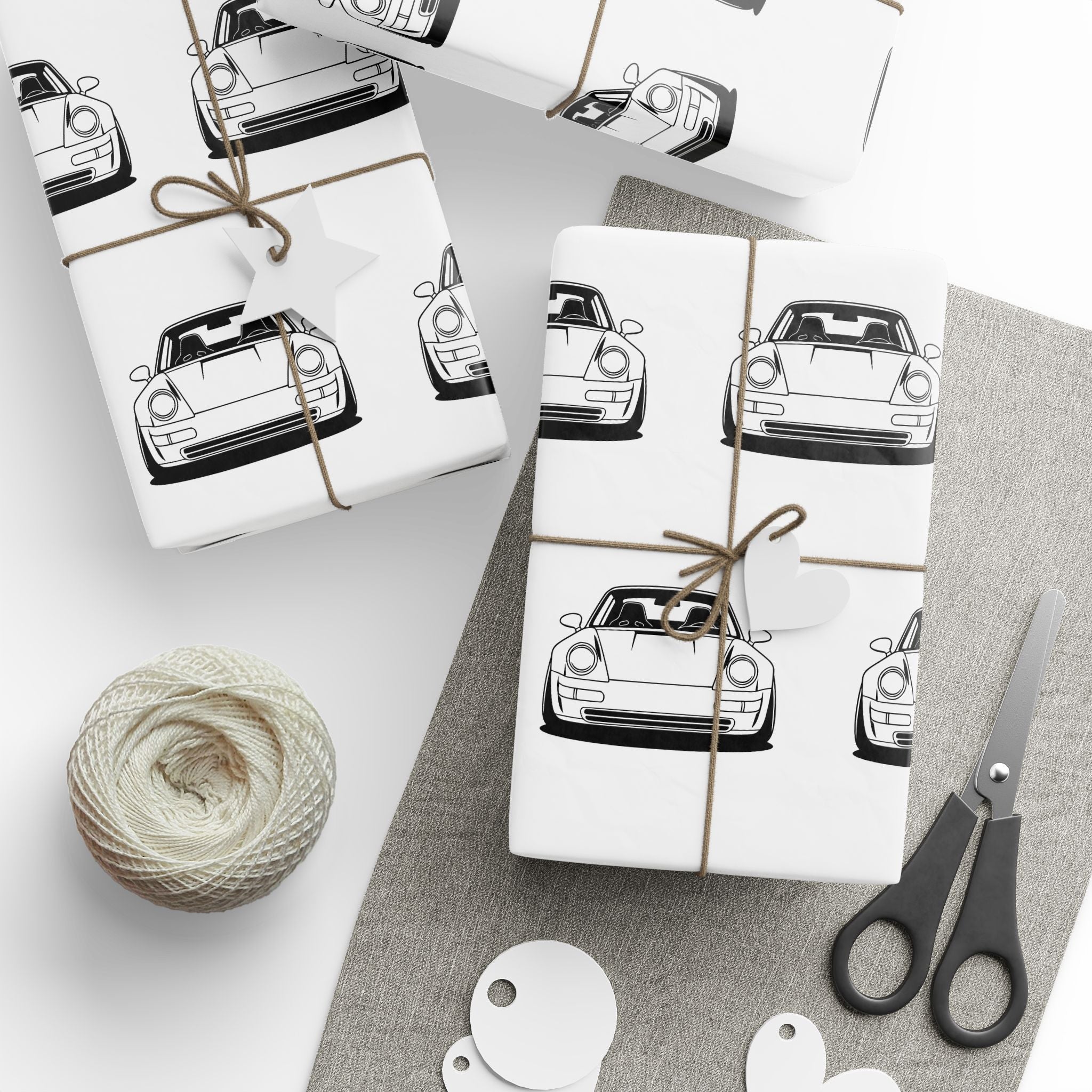 Porsche 964 Singer Gift Wrapping Paper